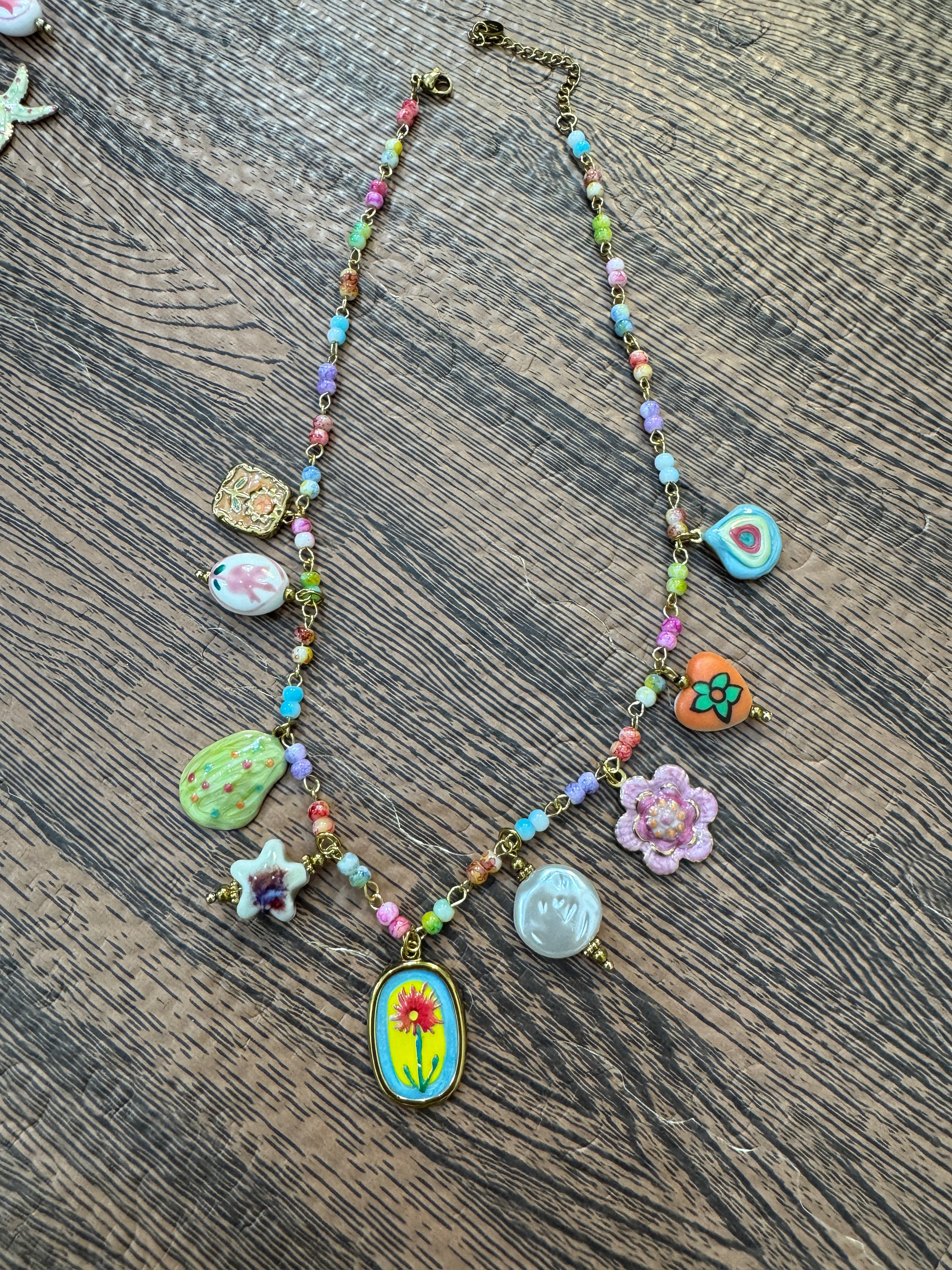 Collana in fiore
