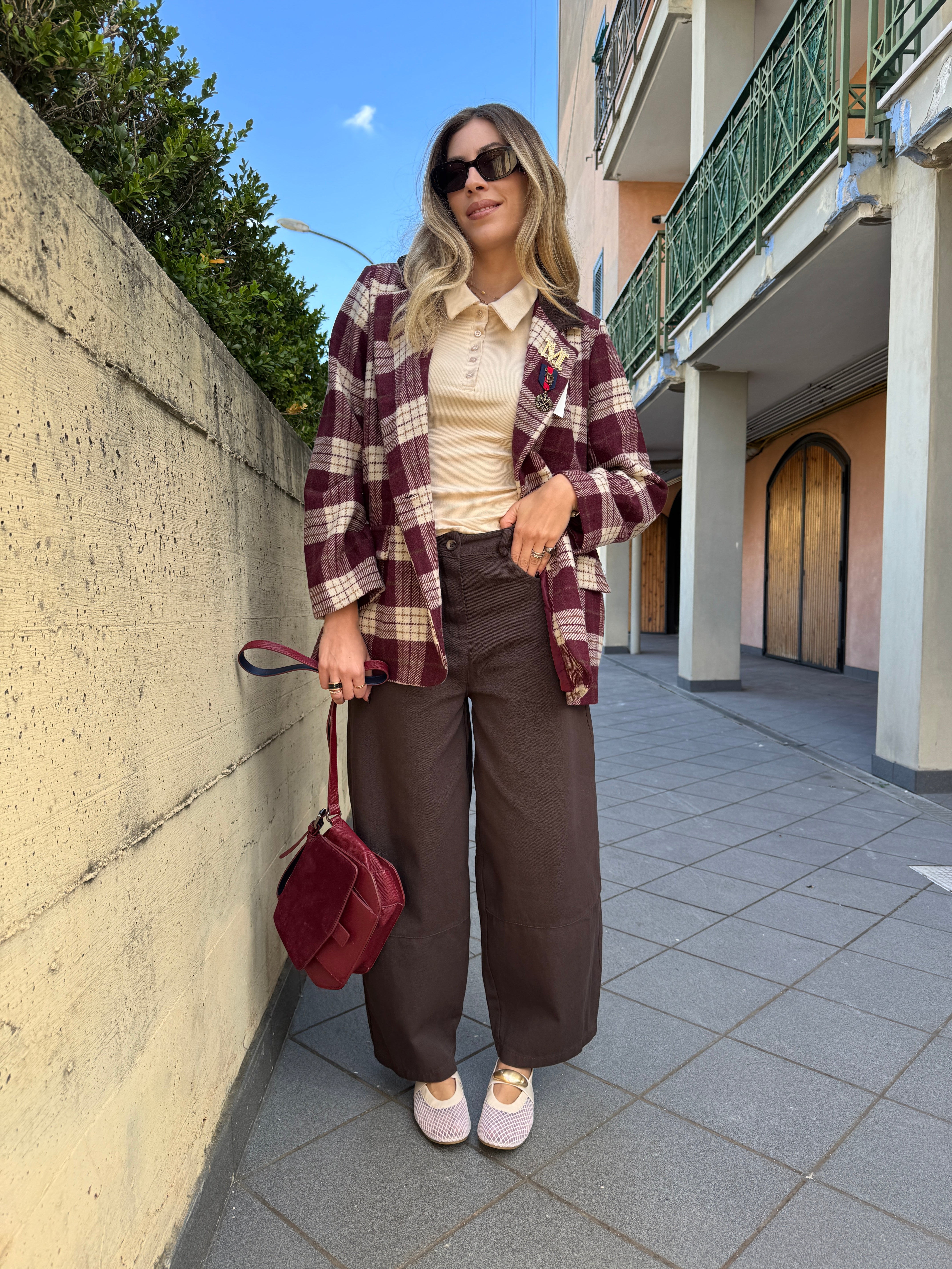 Jeans castagna