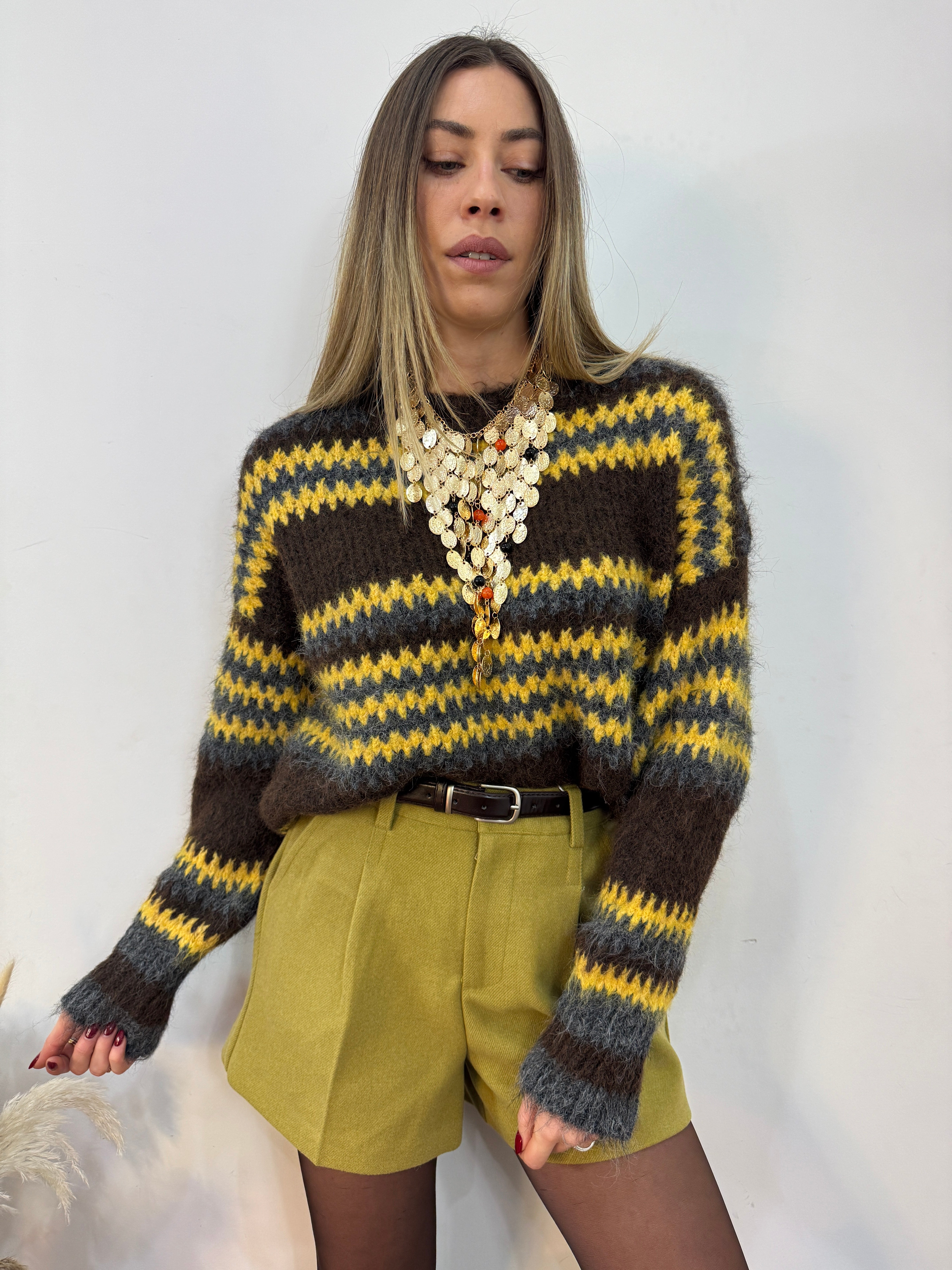 Maxipull cortina giallo