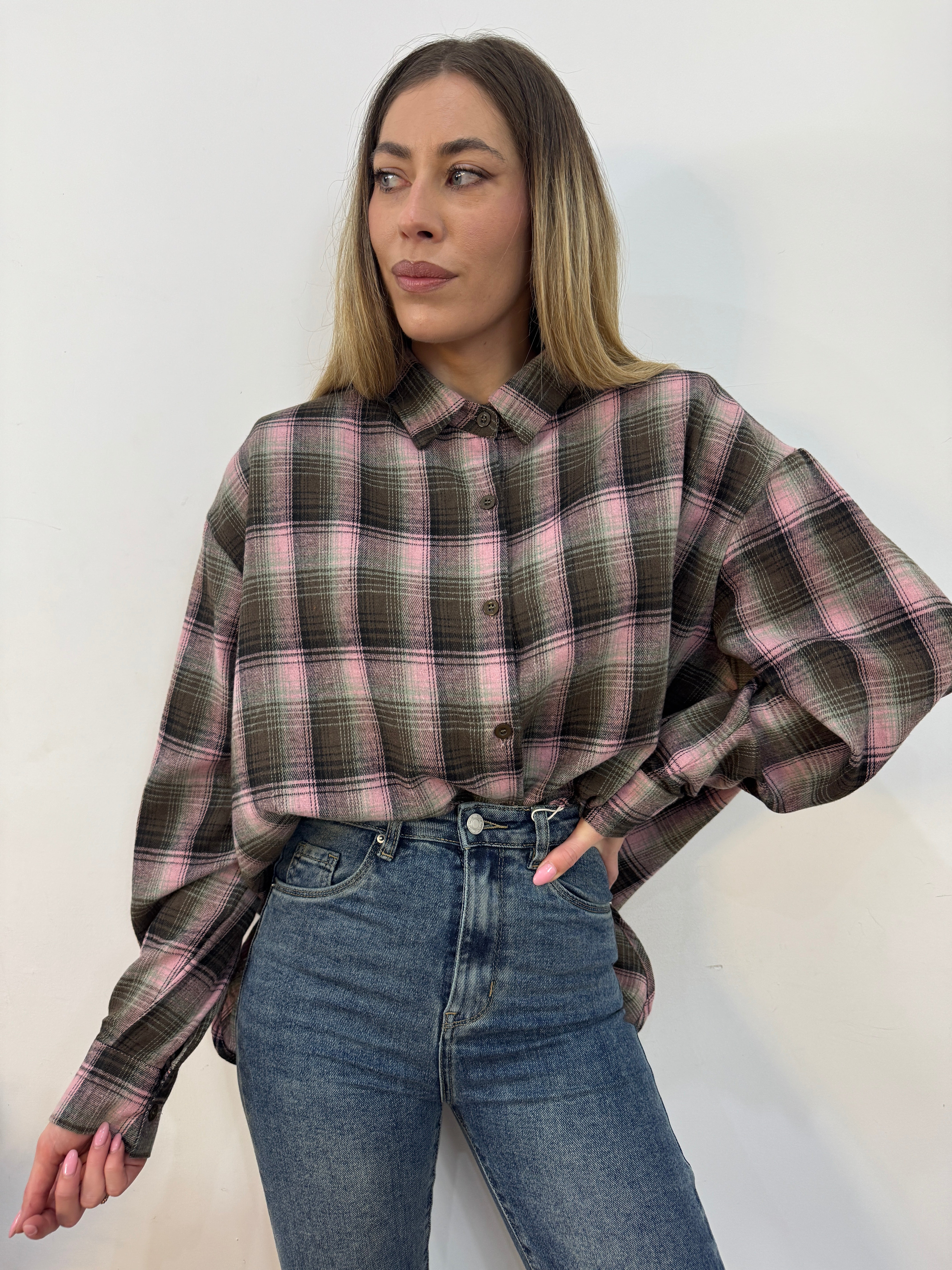 Camicia mountain pink