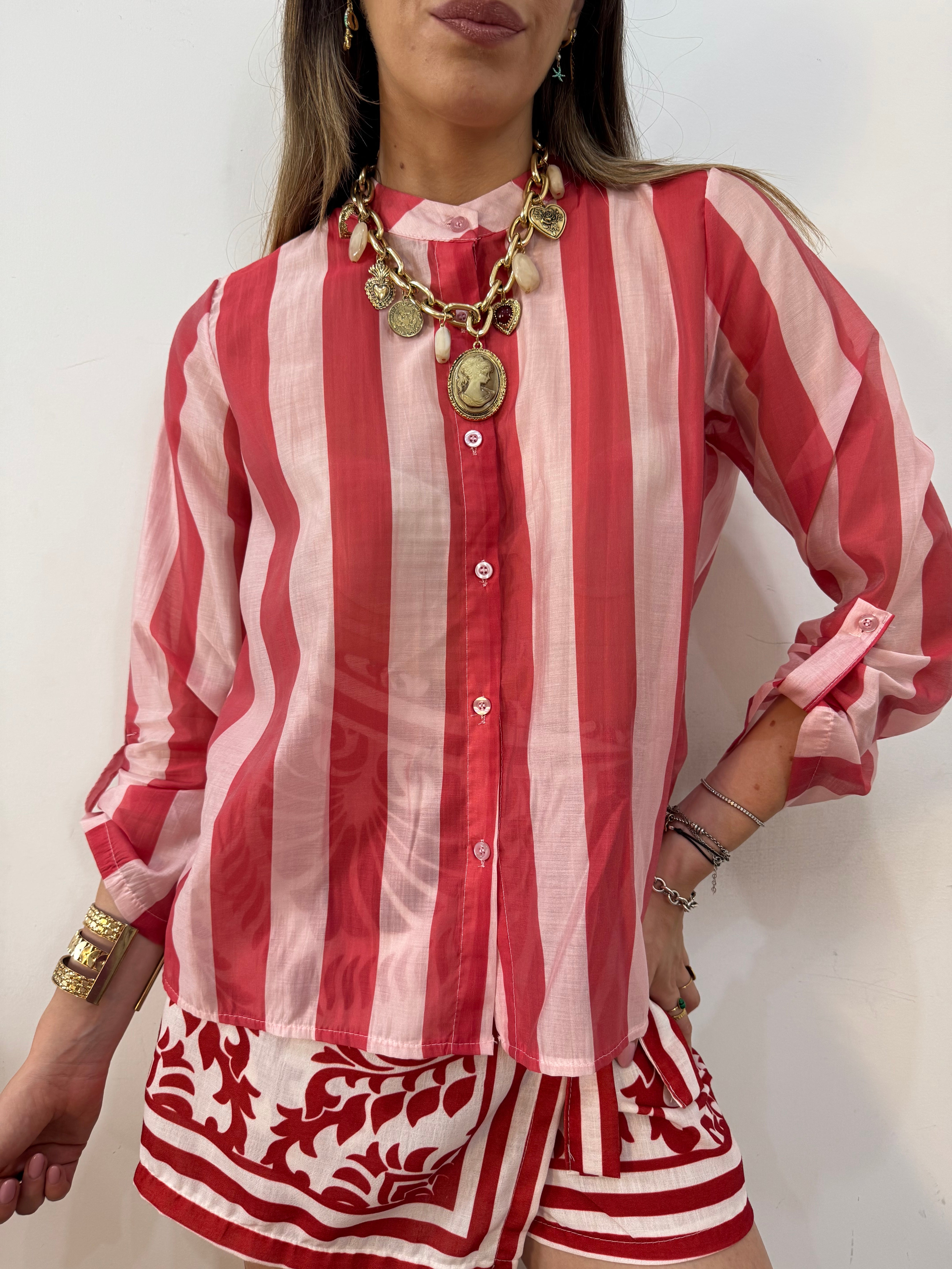Camicia regular stripes