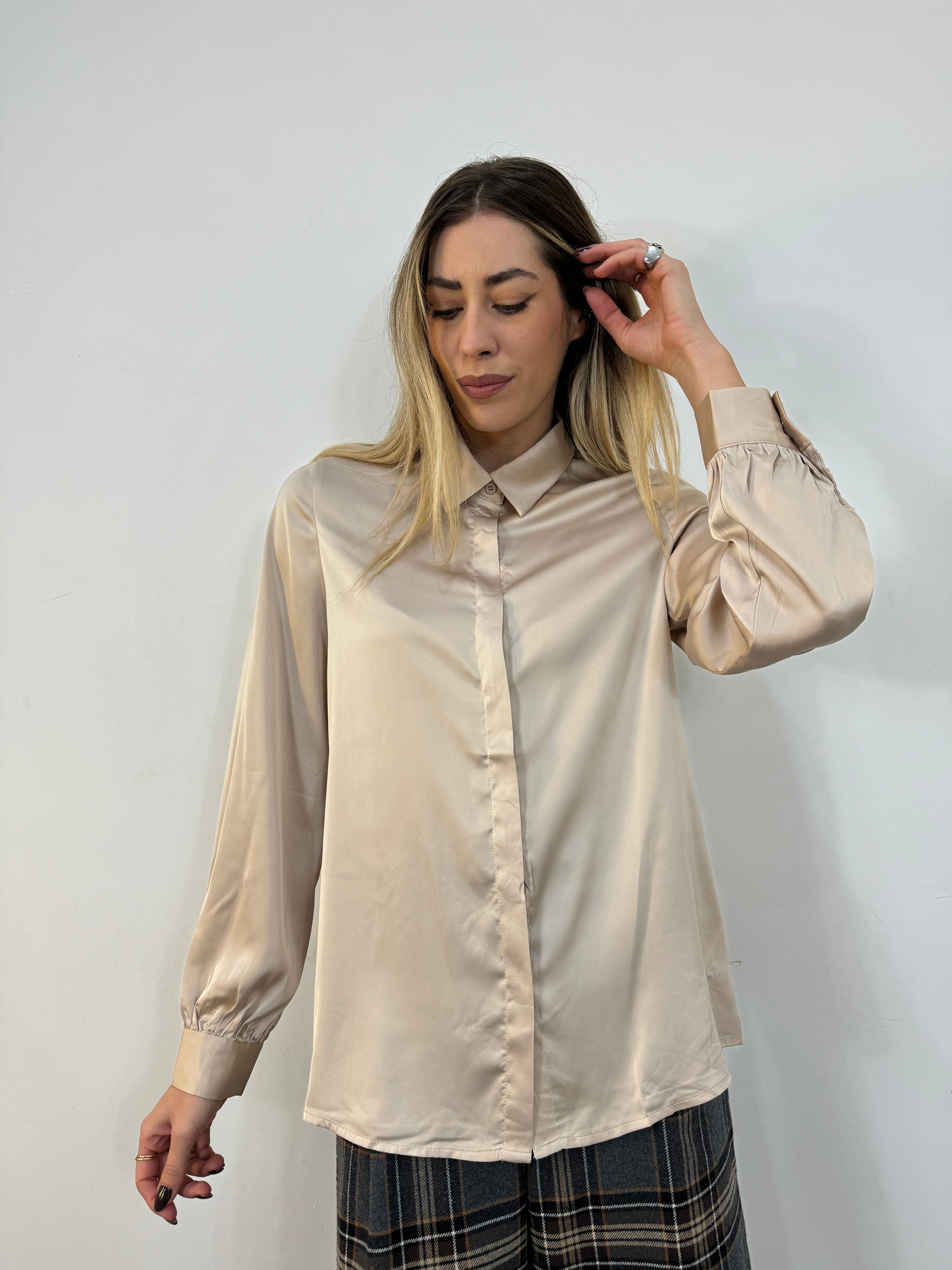 Camicia satin