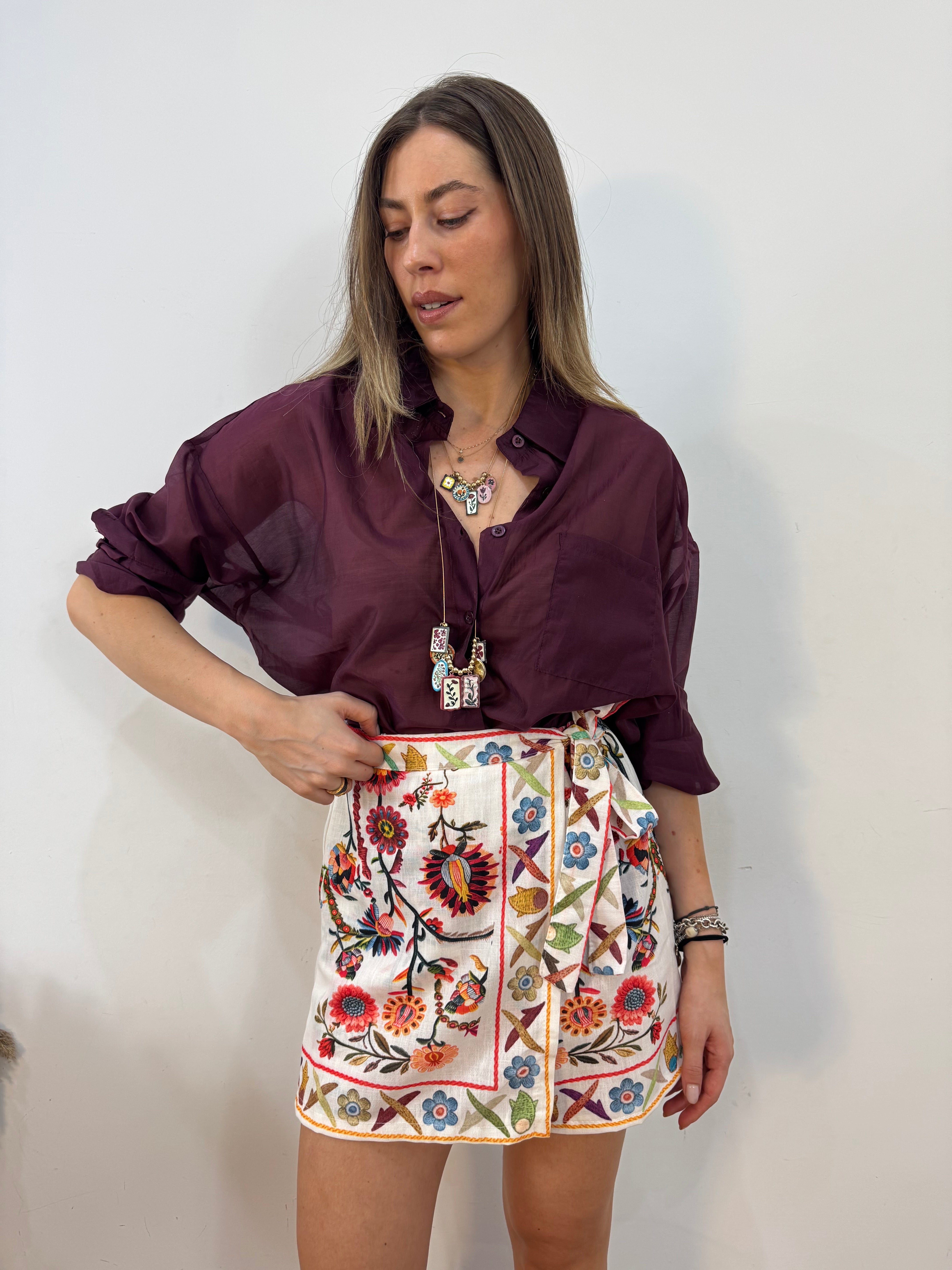 Camicia rainbow
