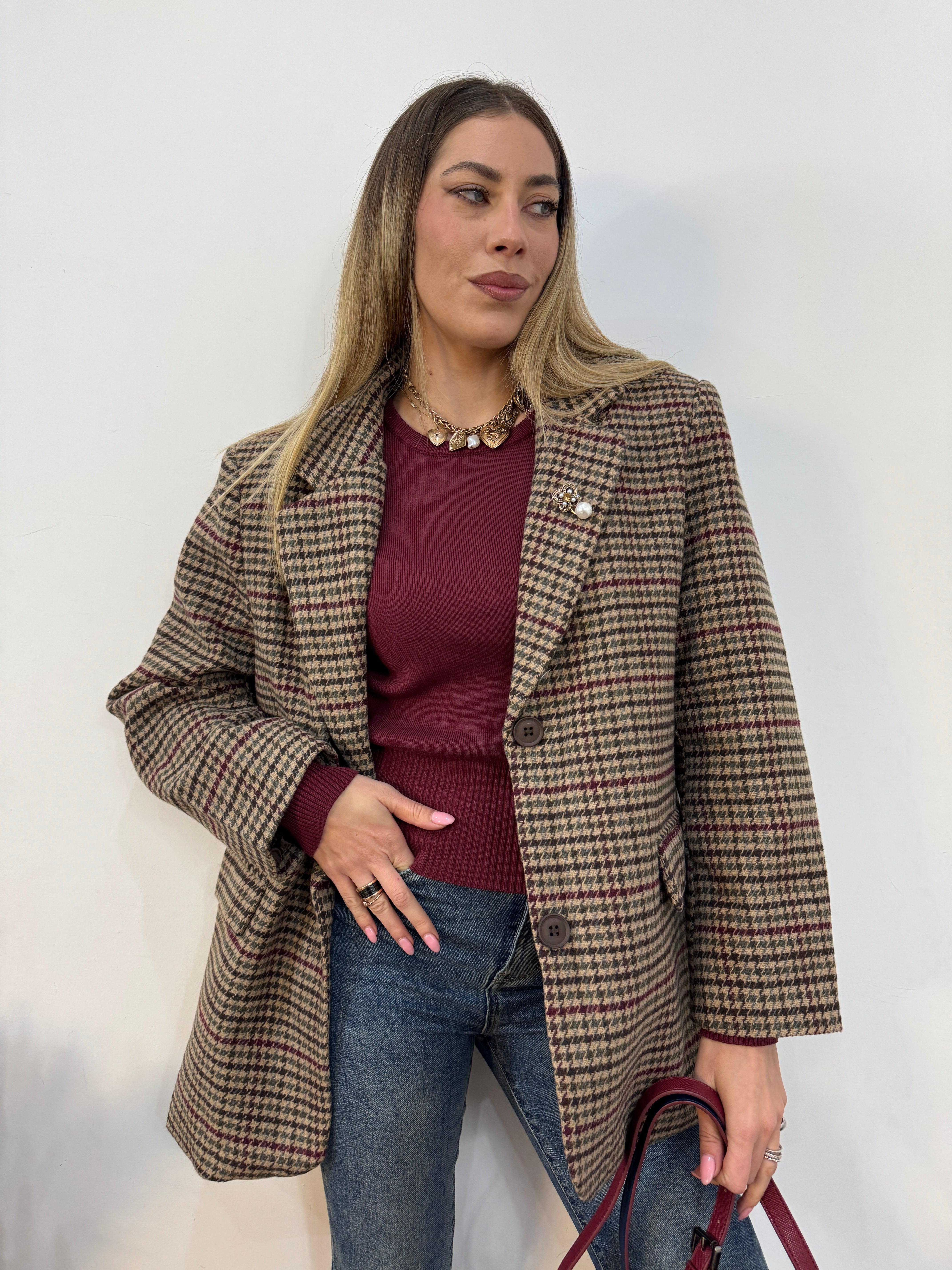 Giacca-cappotto Lord Bordeaux