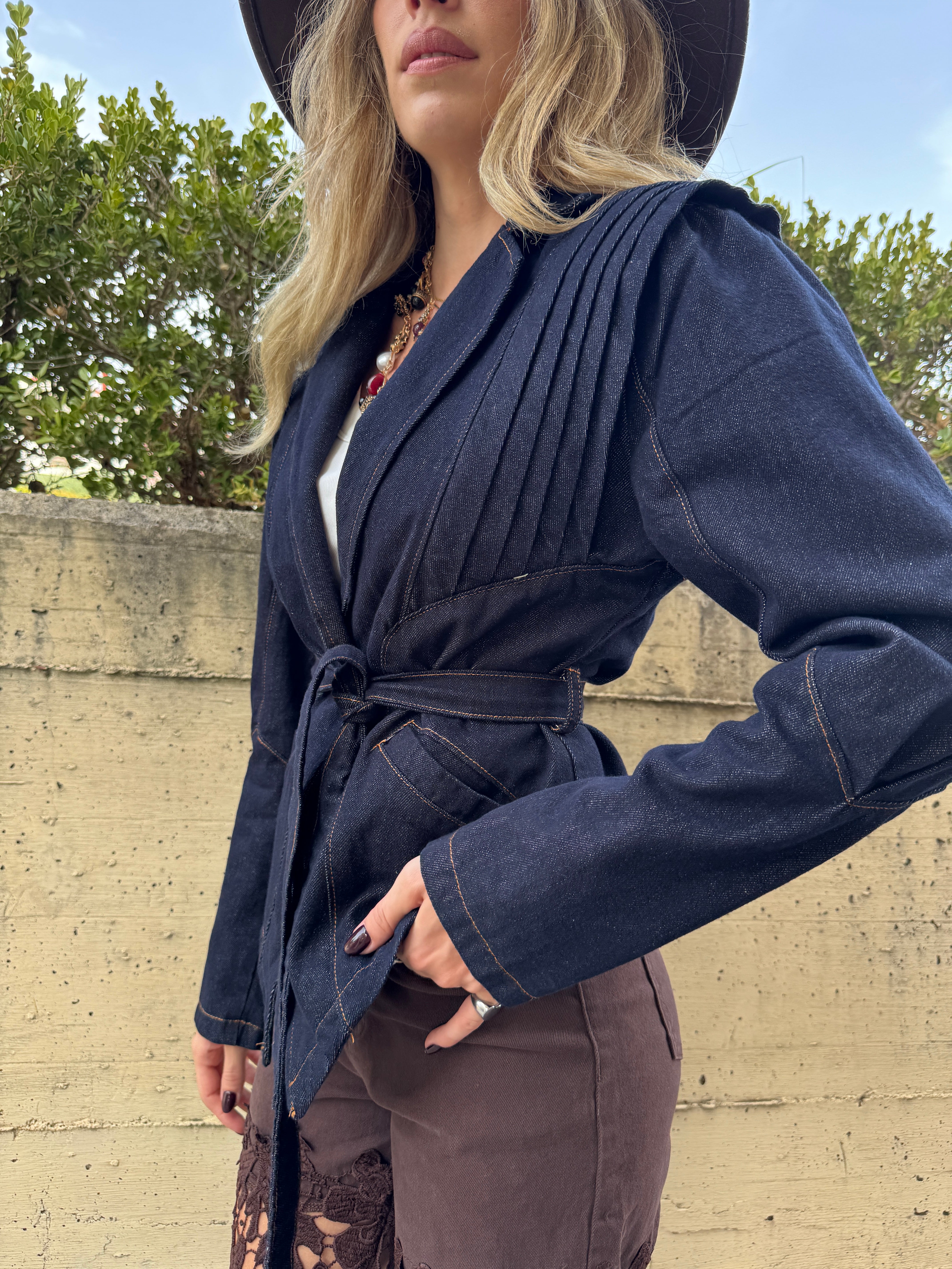Giubbino denim space
