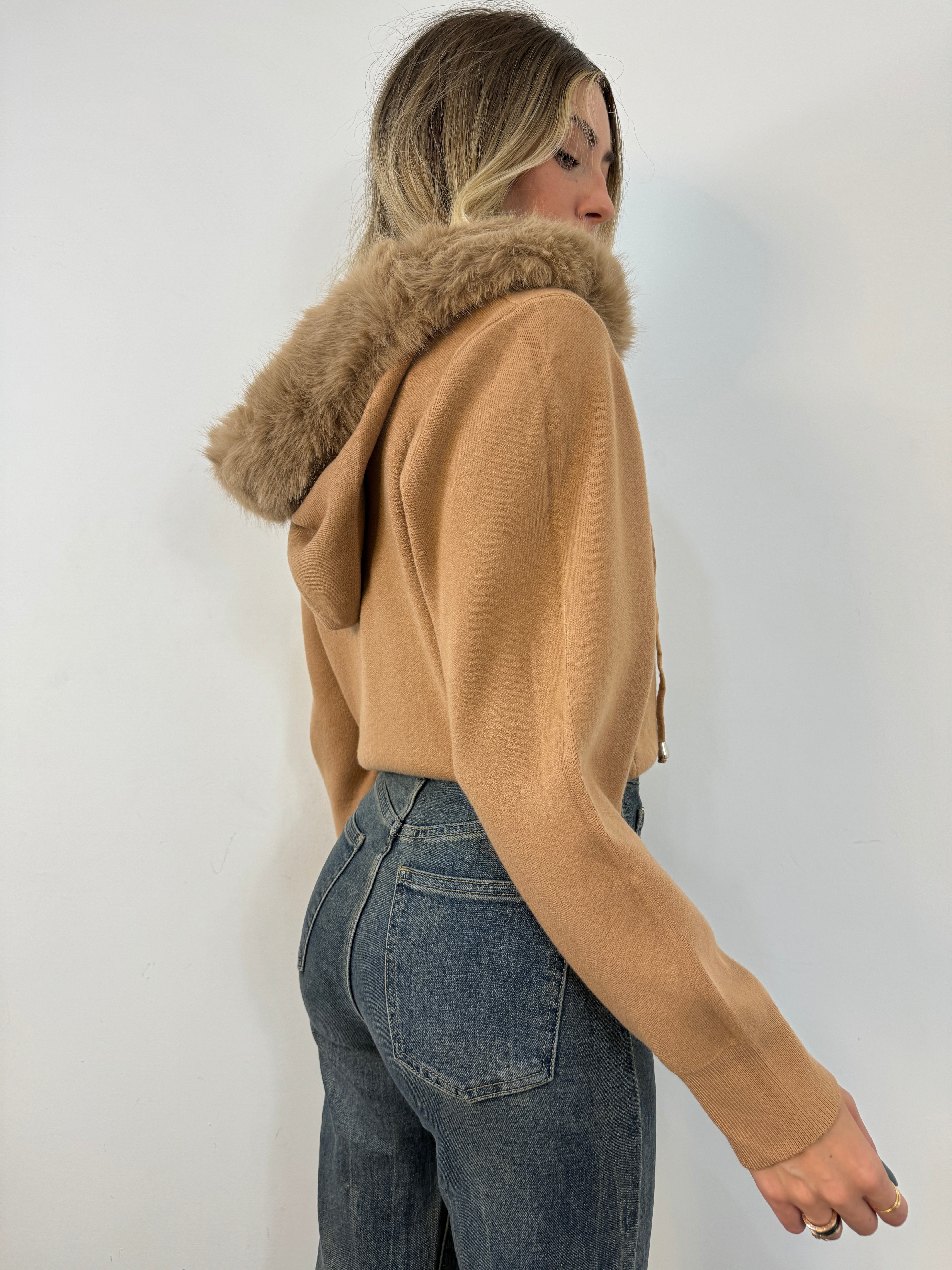 Cardigan monte bianco