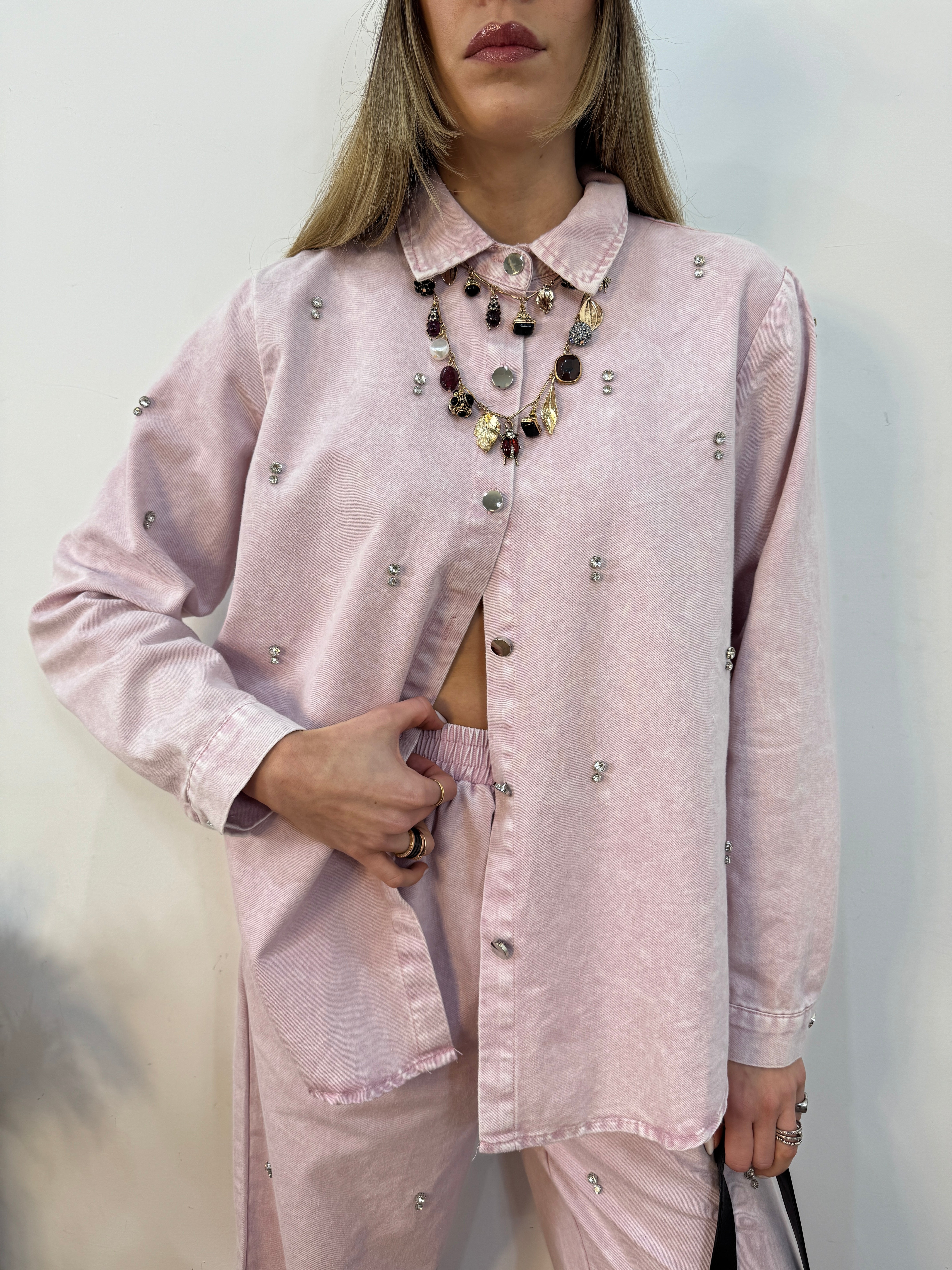 Coordinato Denim shine