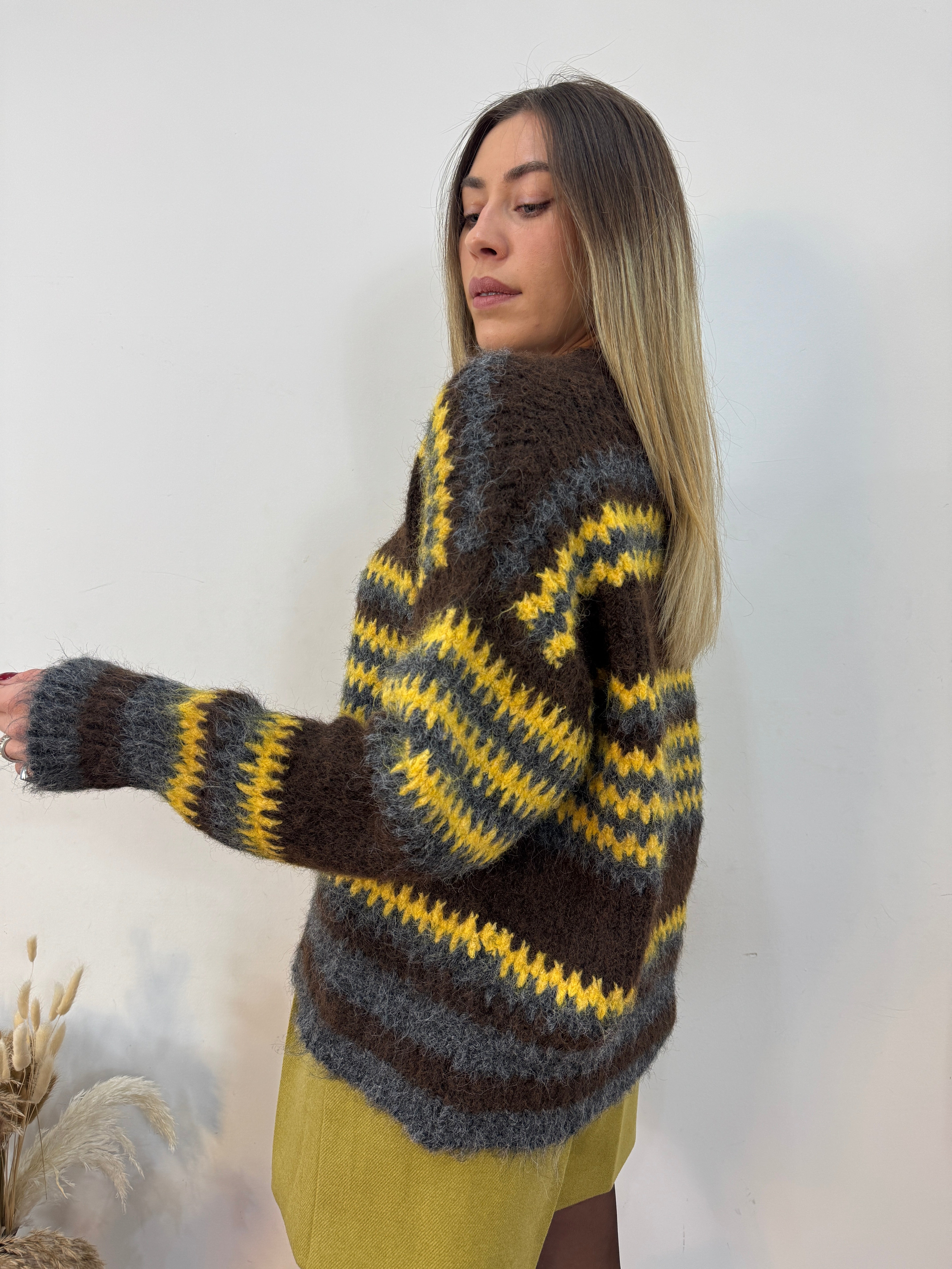 Maxipull cortina giallo