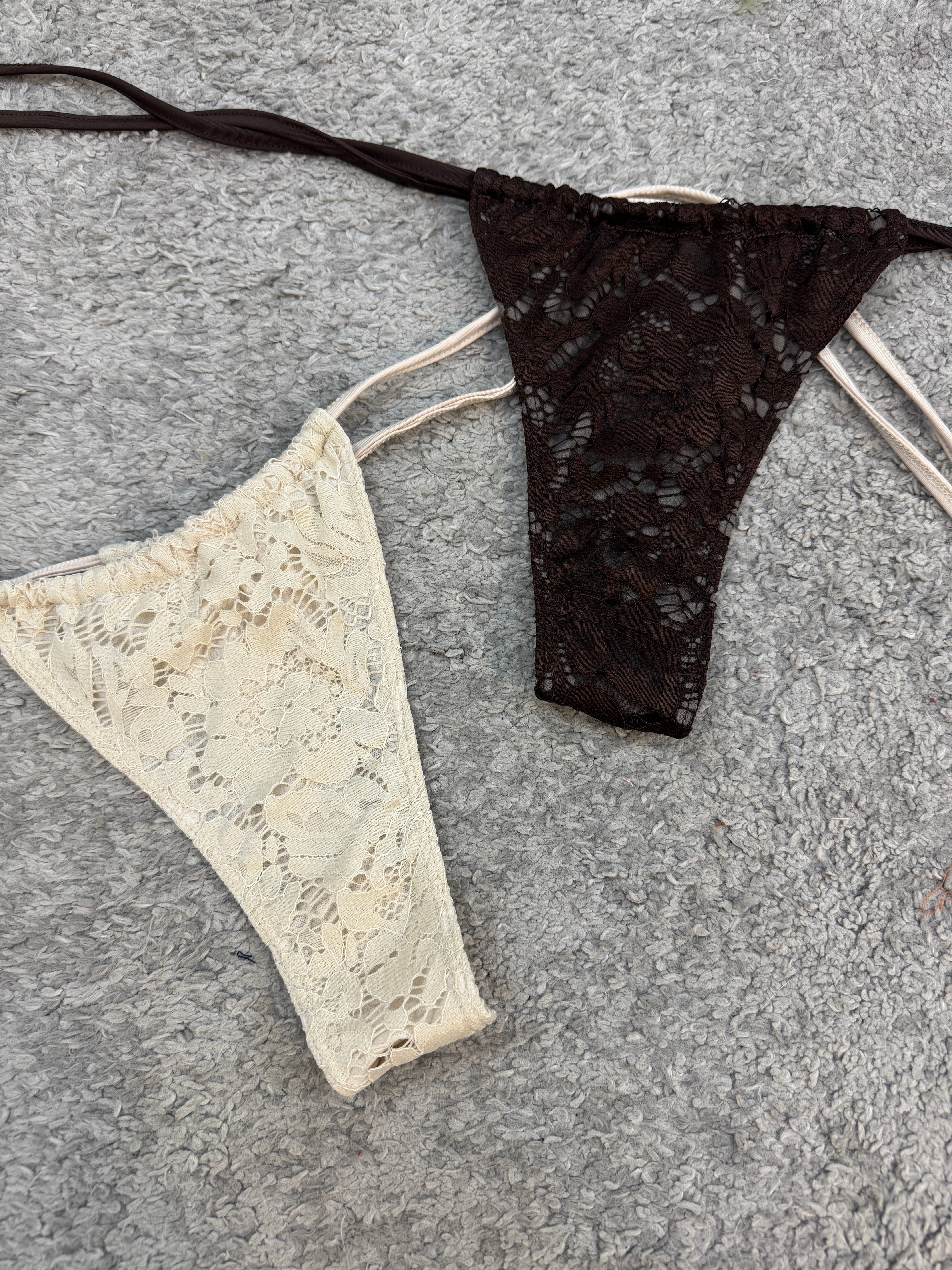 Set bikini+maxi gonna ricamo