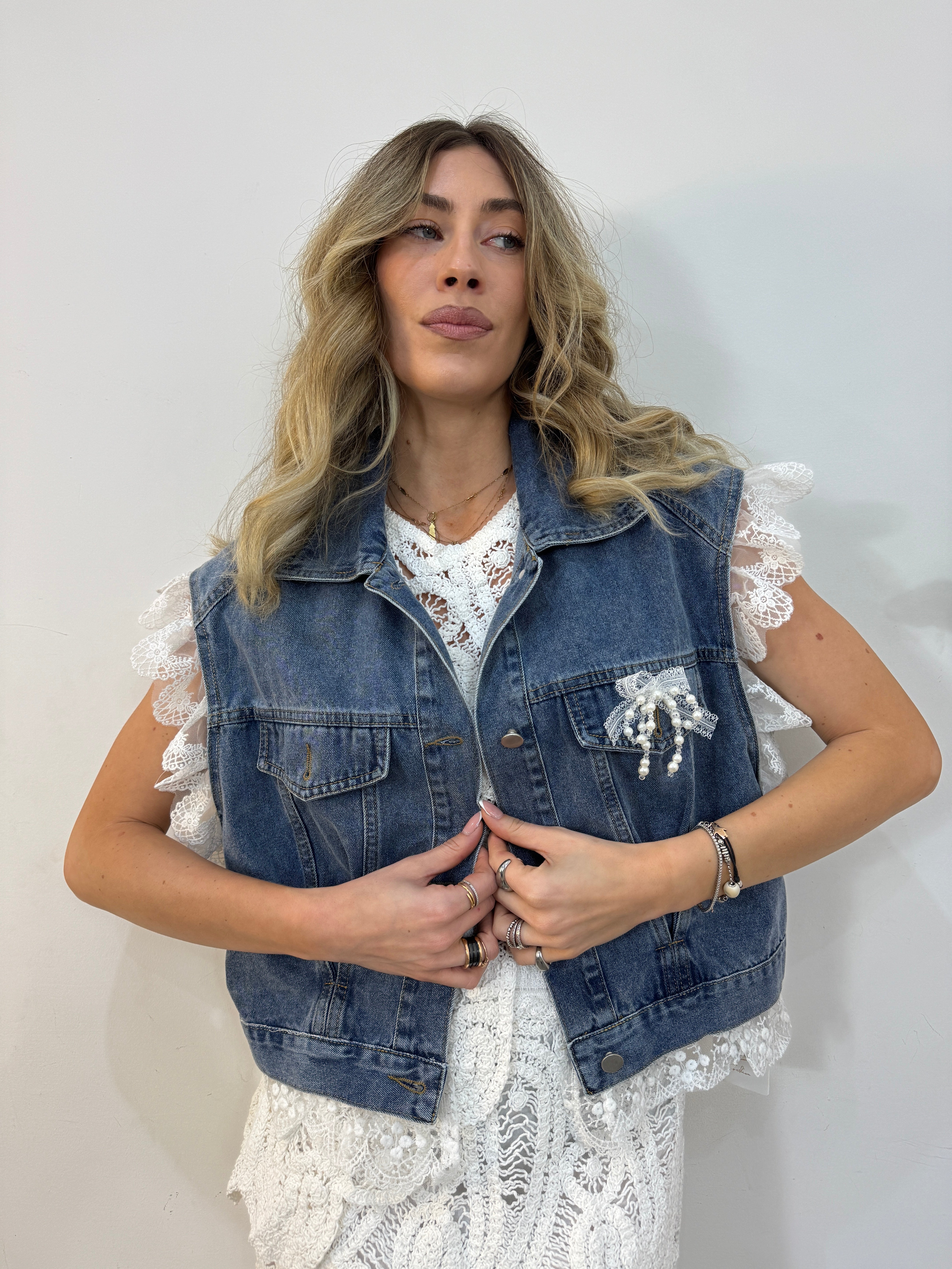 Gilet bouquet