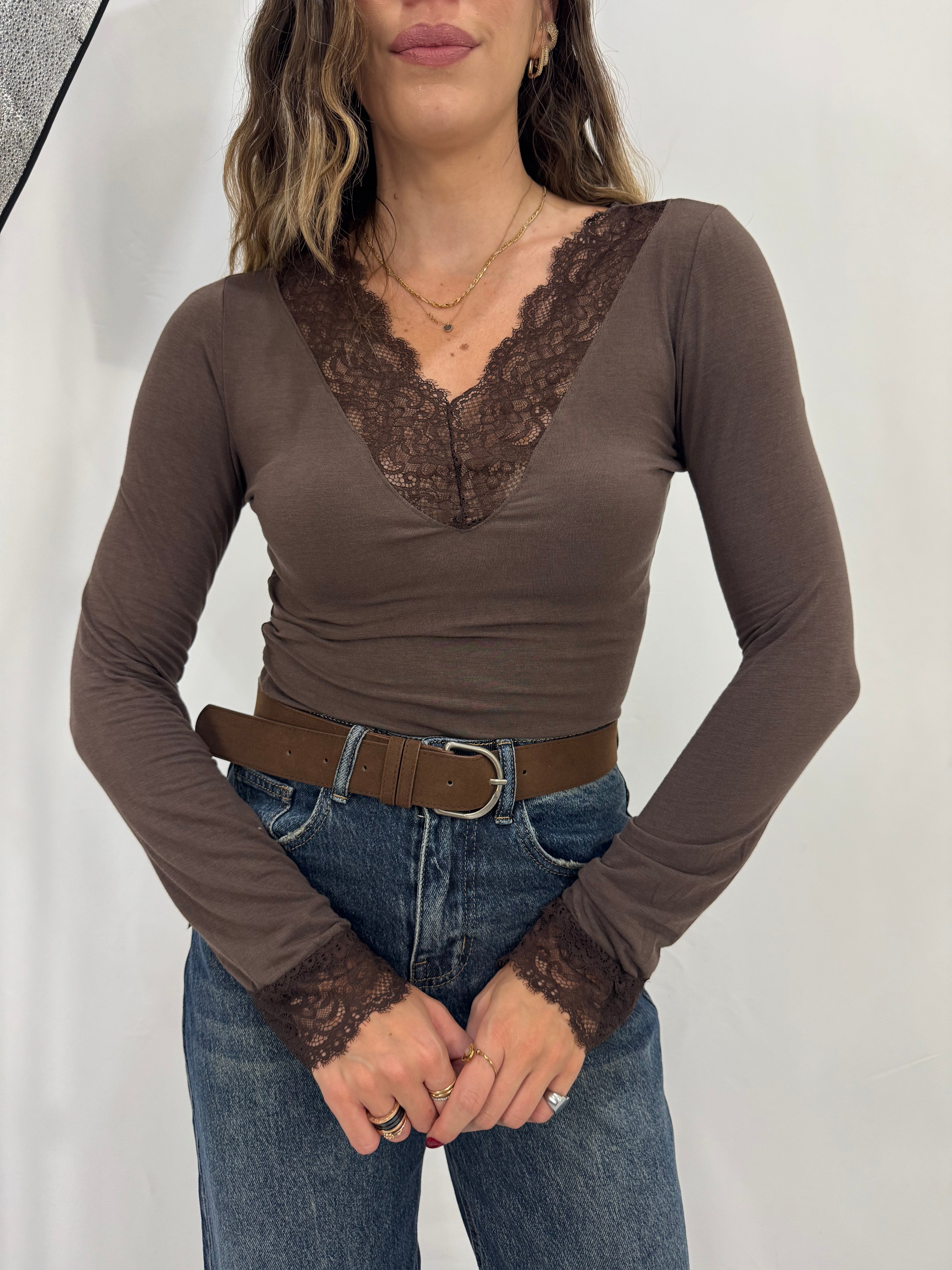 Maglia Sottogiacca pizzo