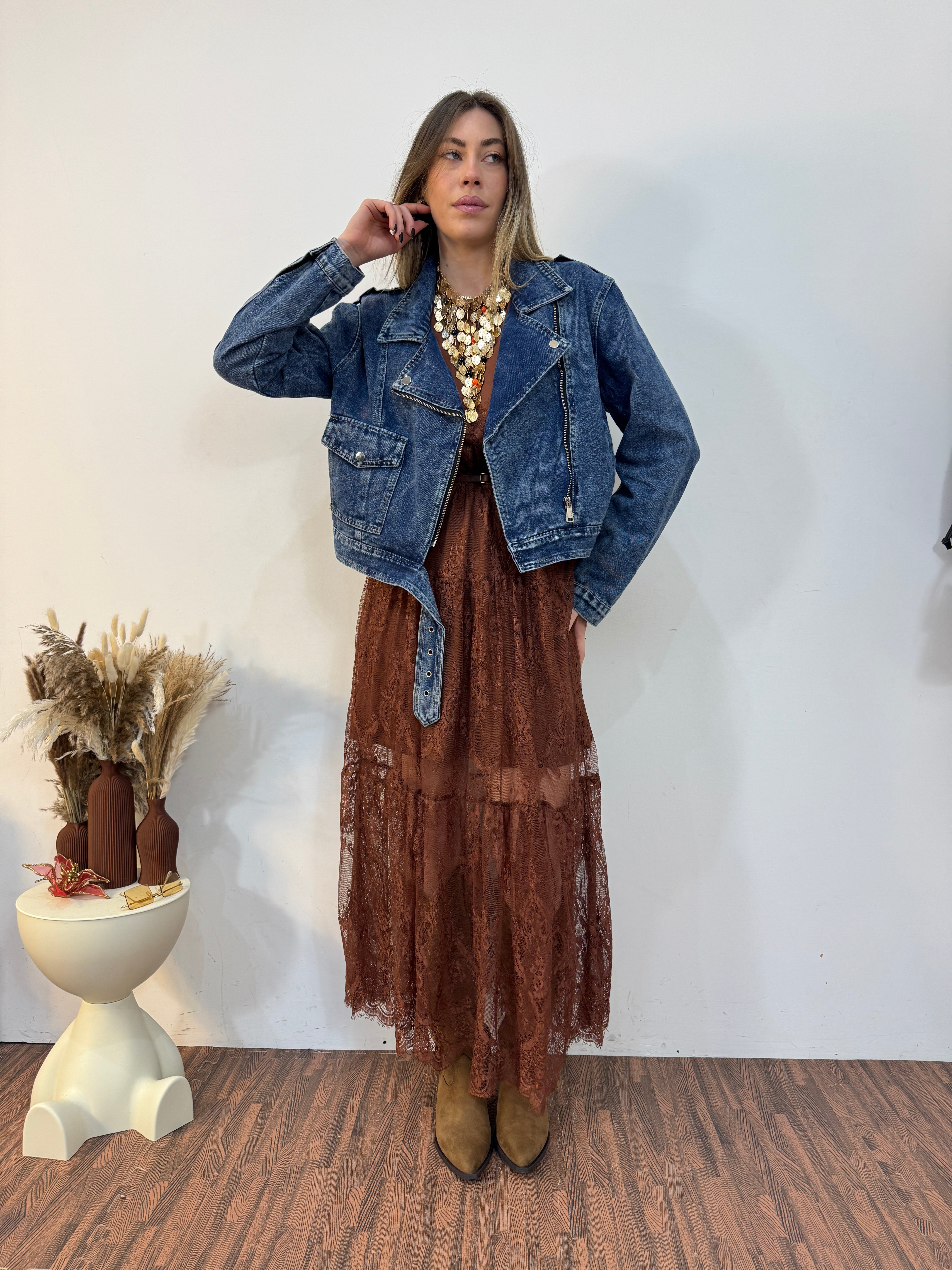Chiodo denim