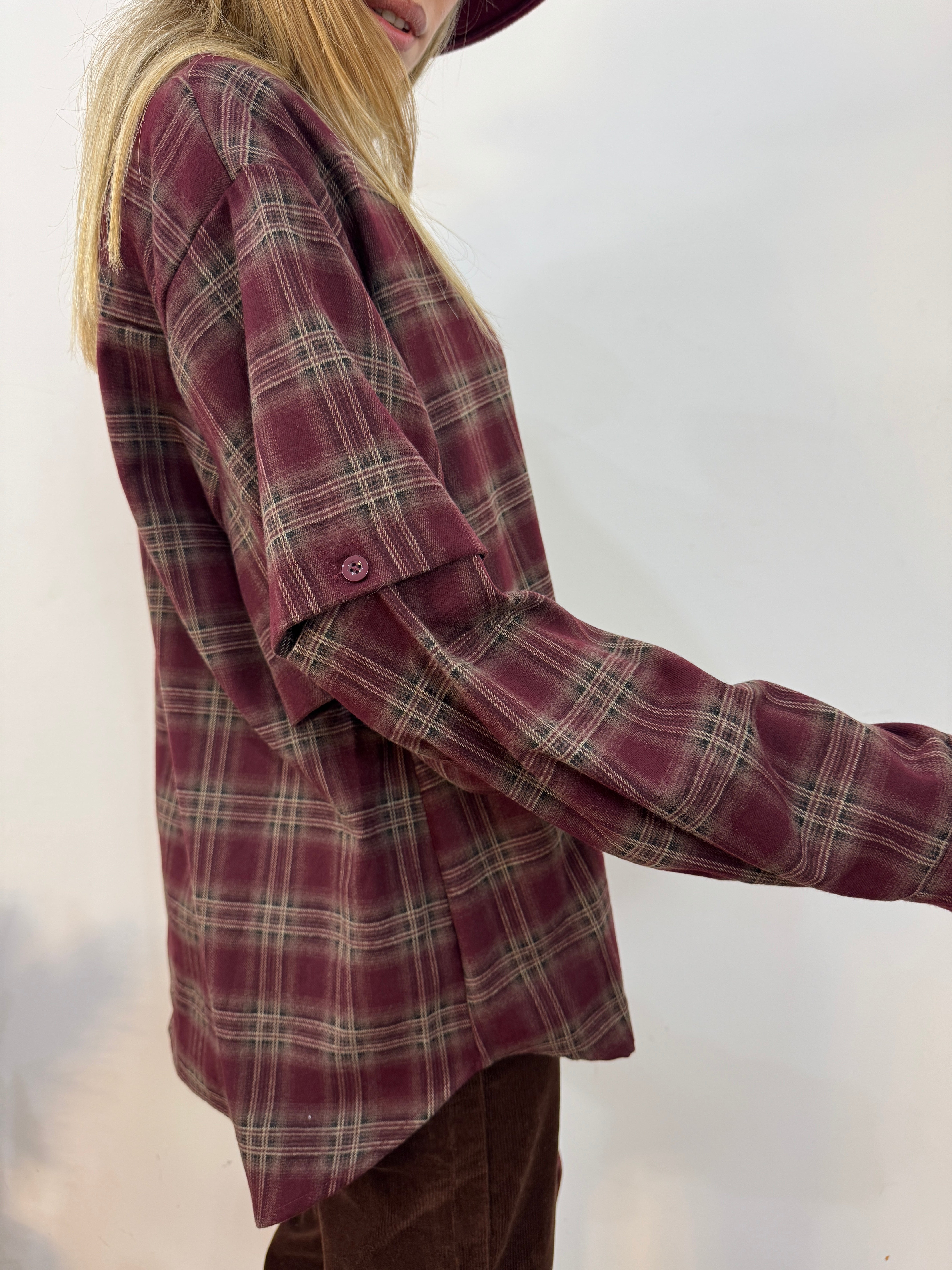 Camicia manica bottoncini