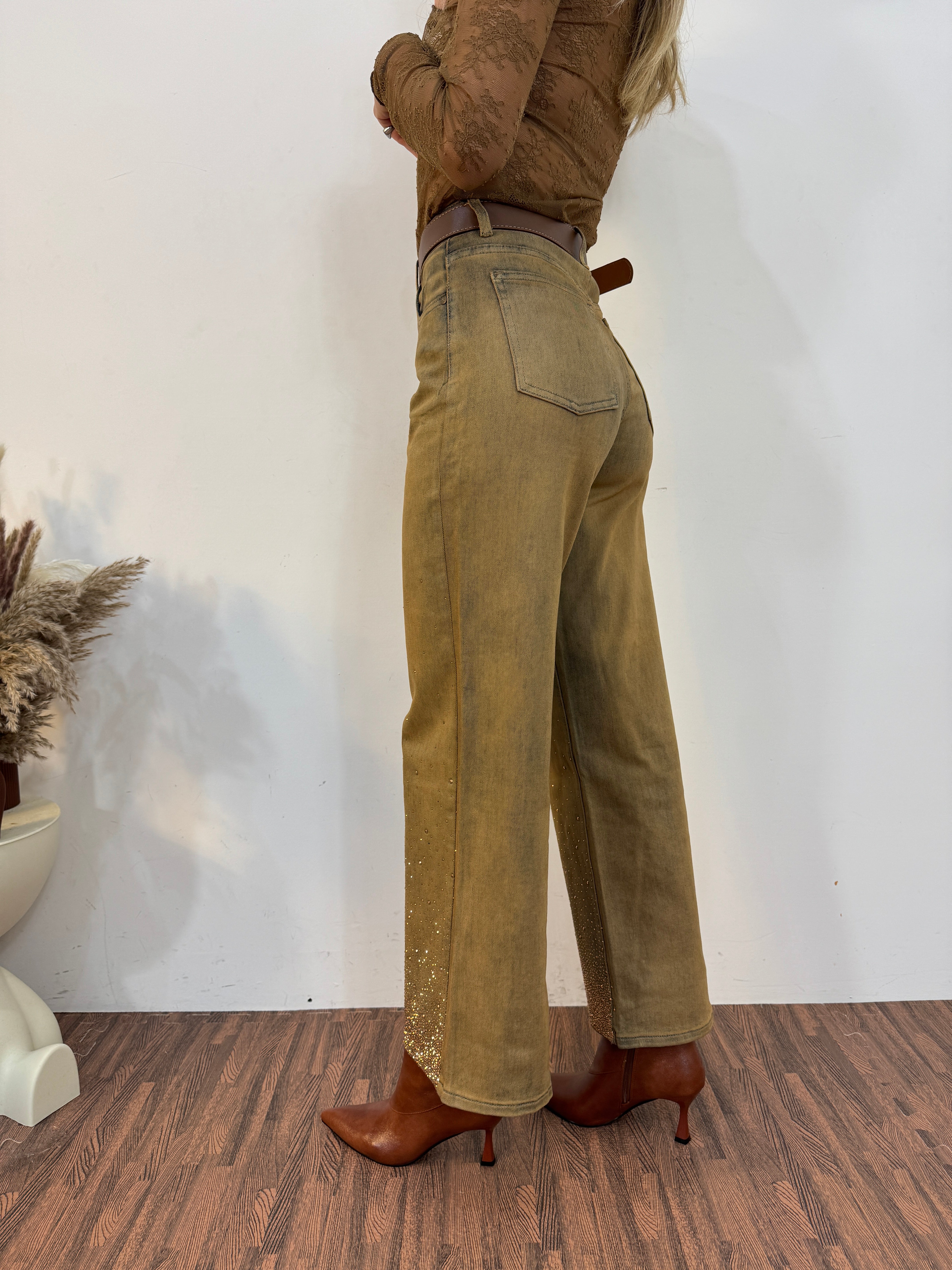 Jeans Caramello