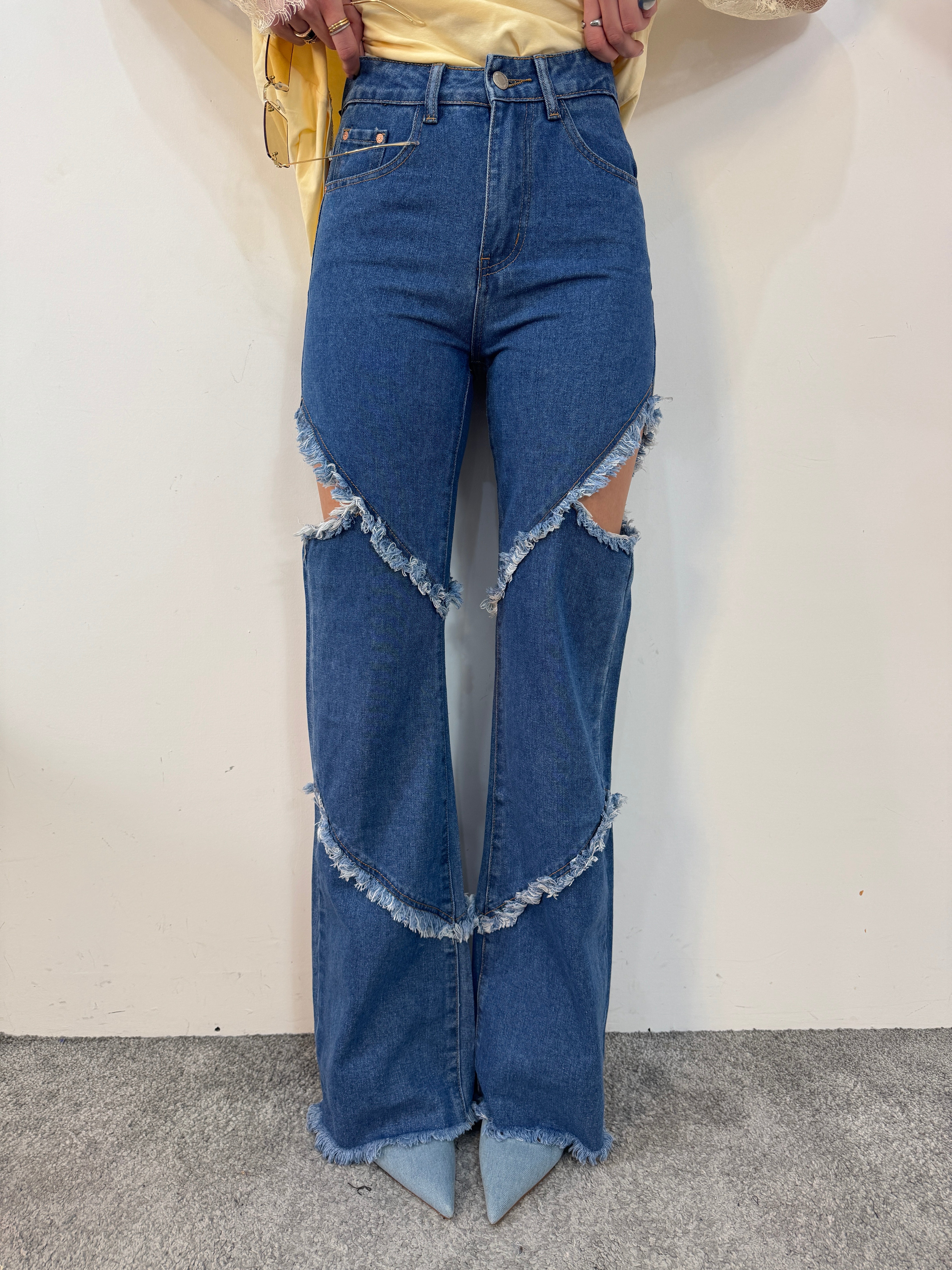 Jeans farfalla