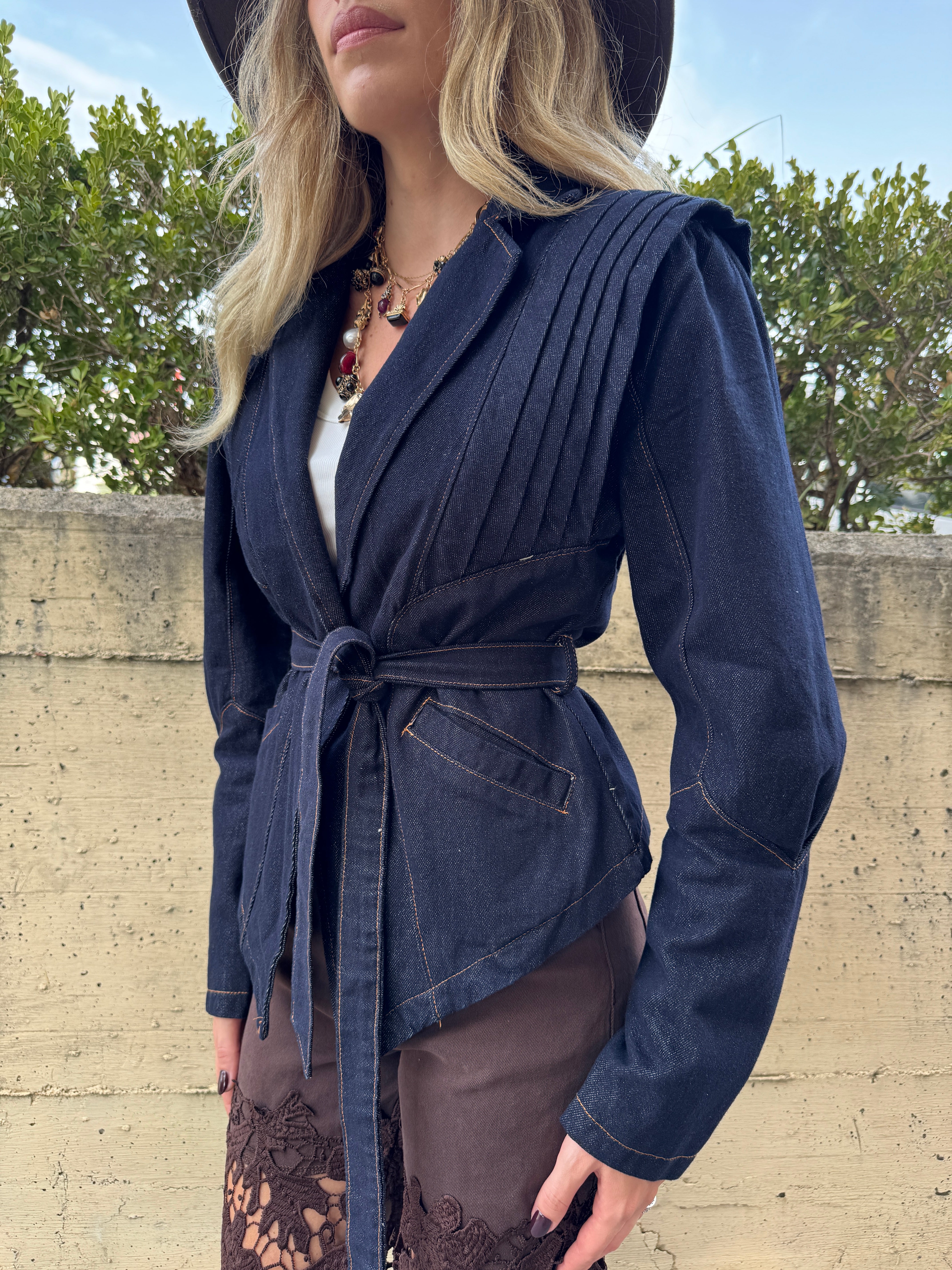 Giubbino denim space