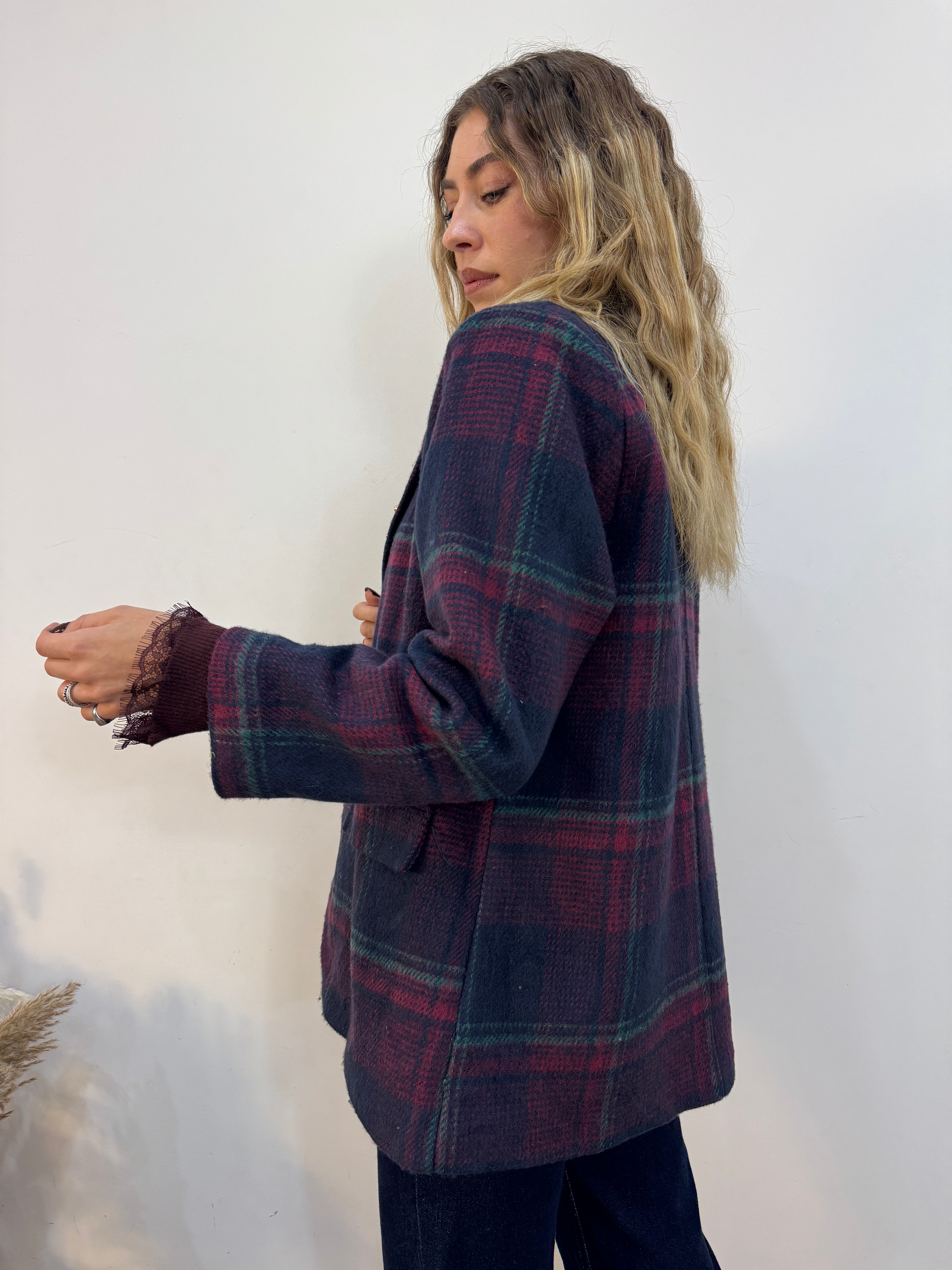 Giacca Gloss Bordeaux