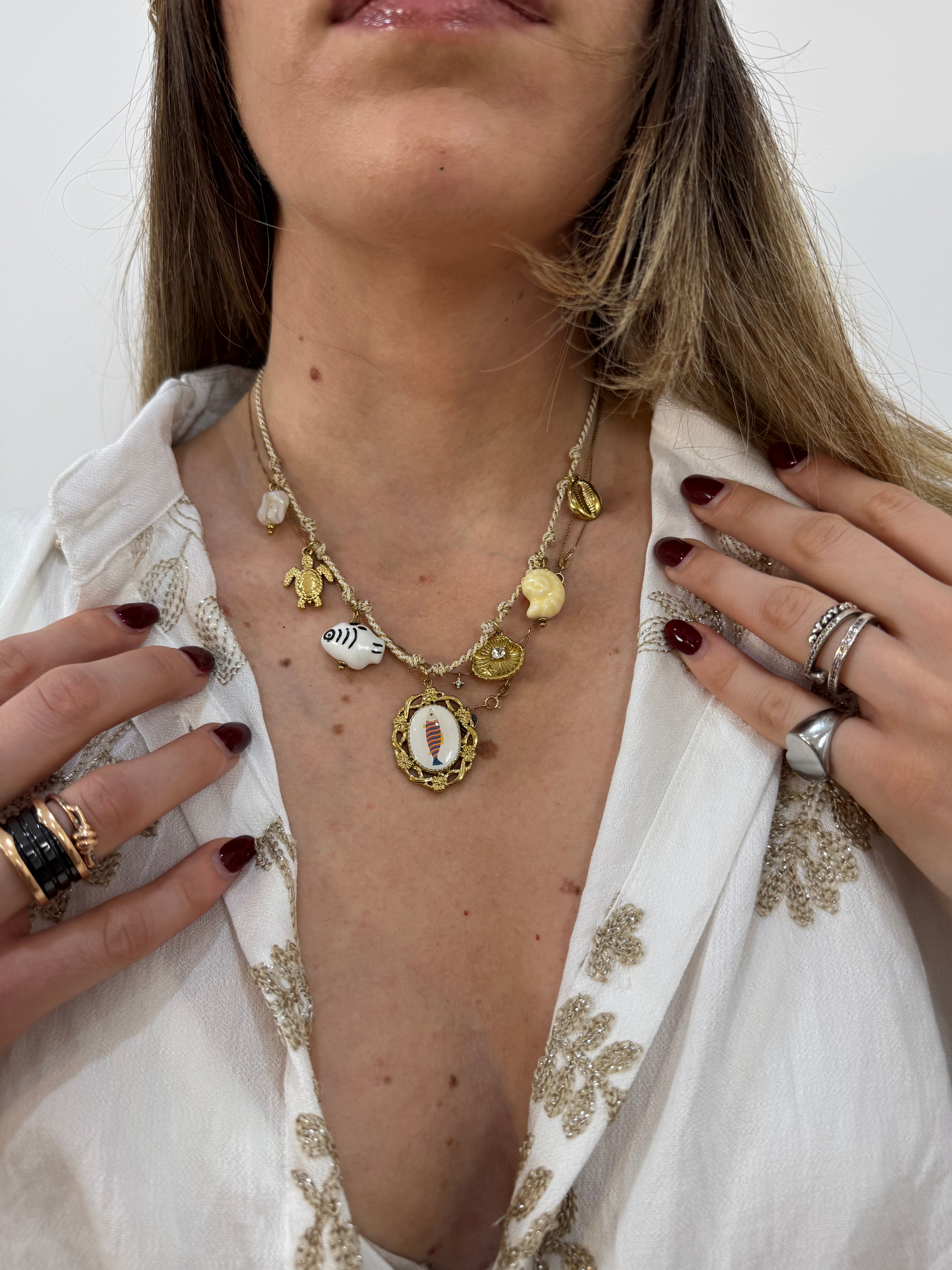 Collana Brigida pesciolino