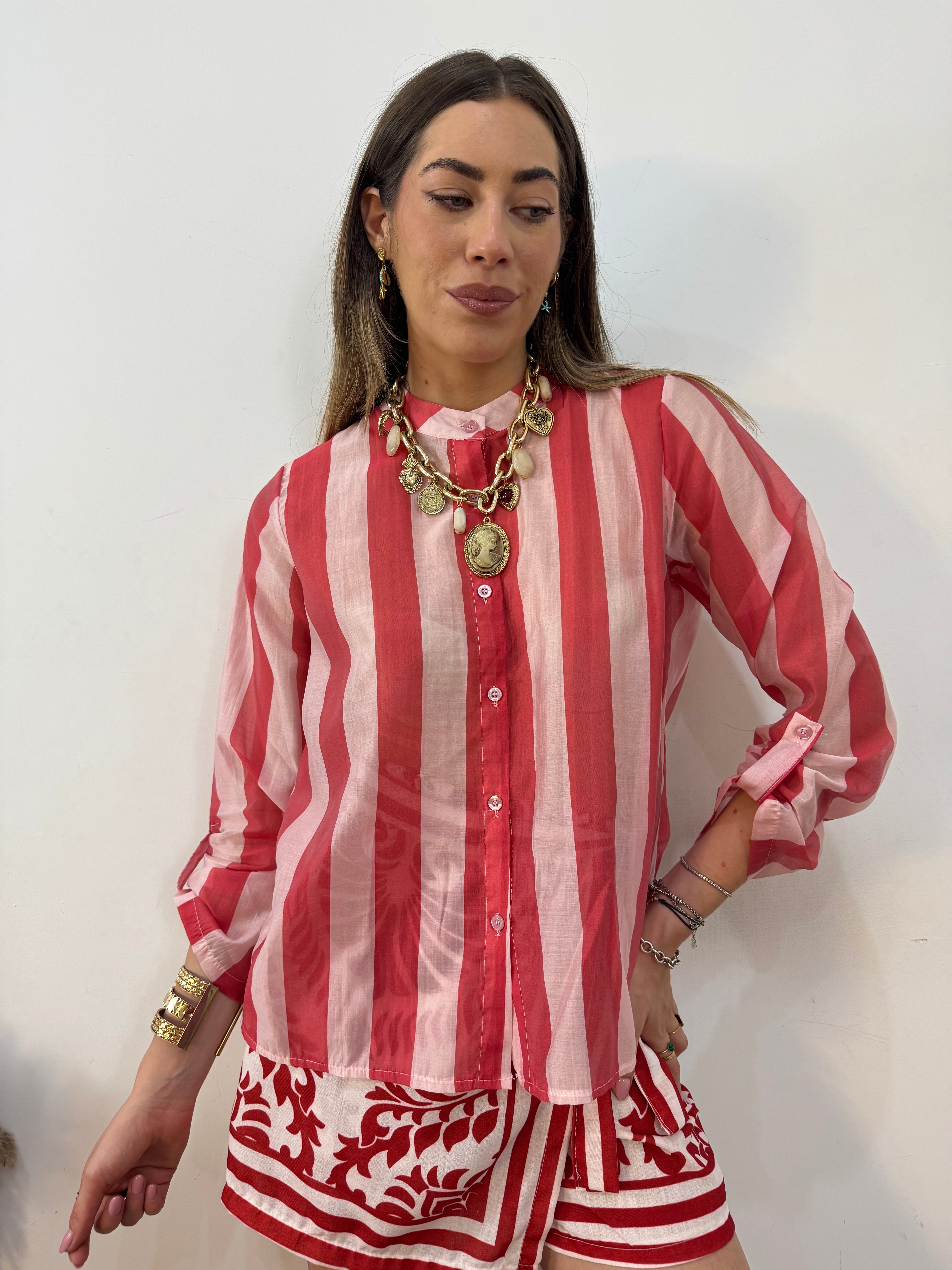 Camicia regular stripes