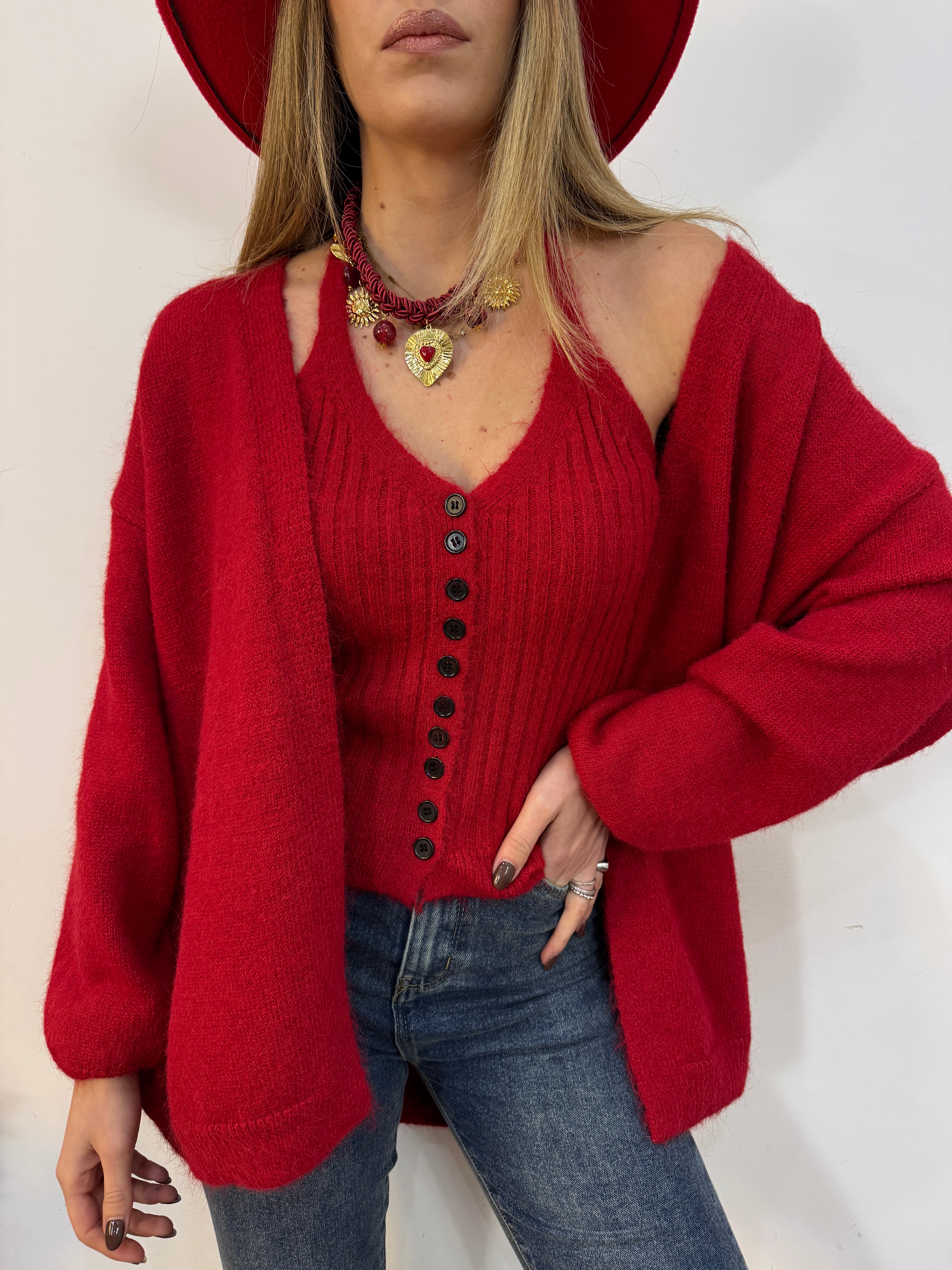 Set top&cardigan Seraphine