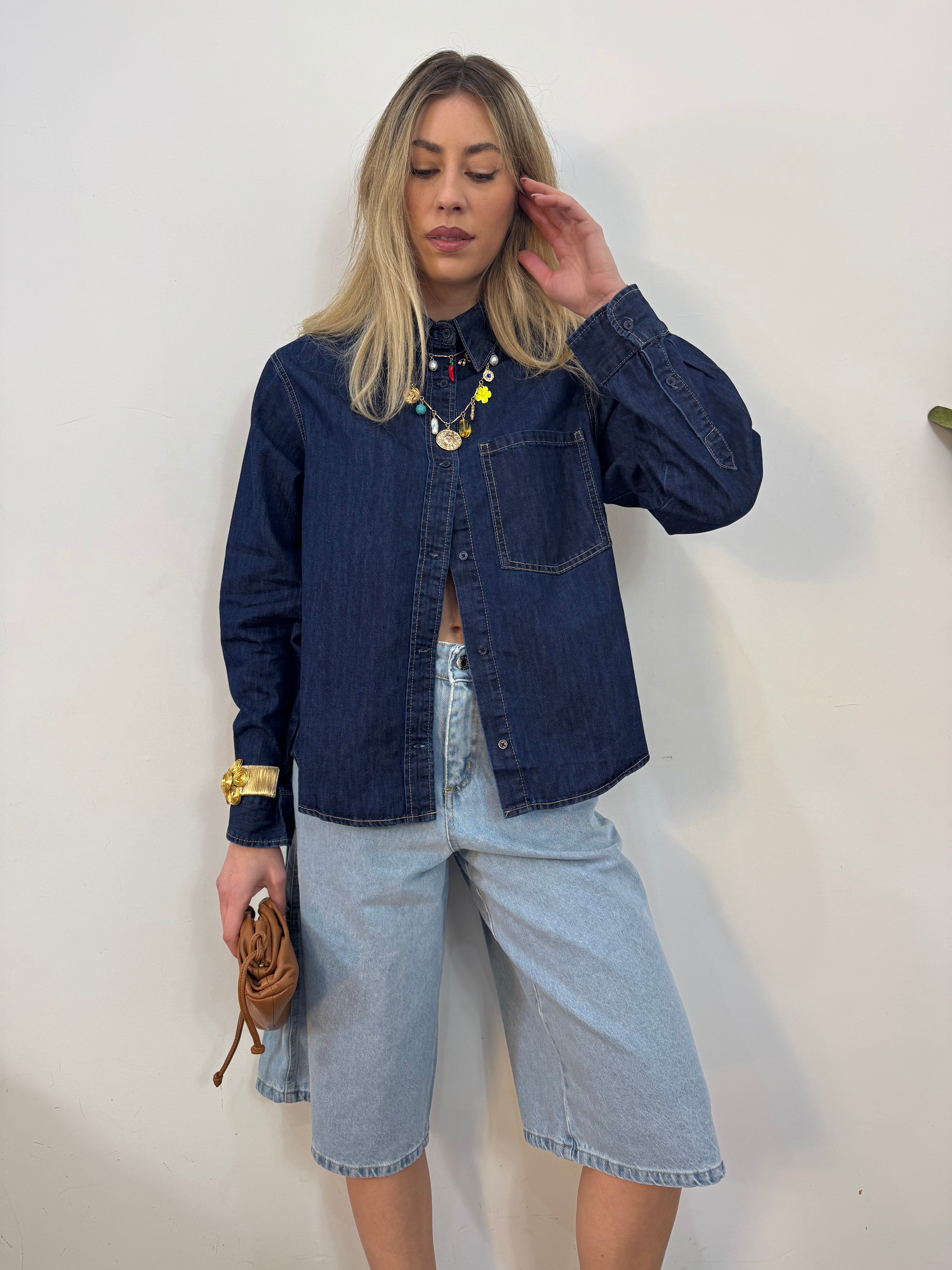 Camicia denim notte