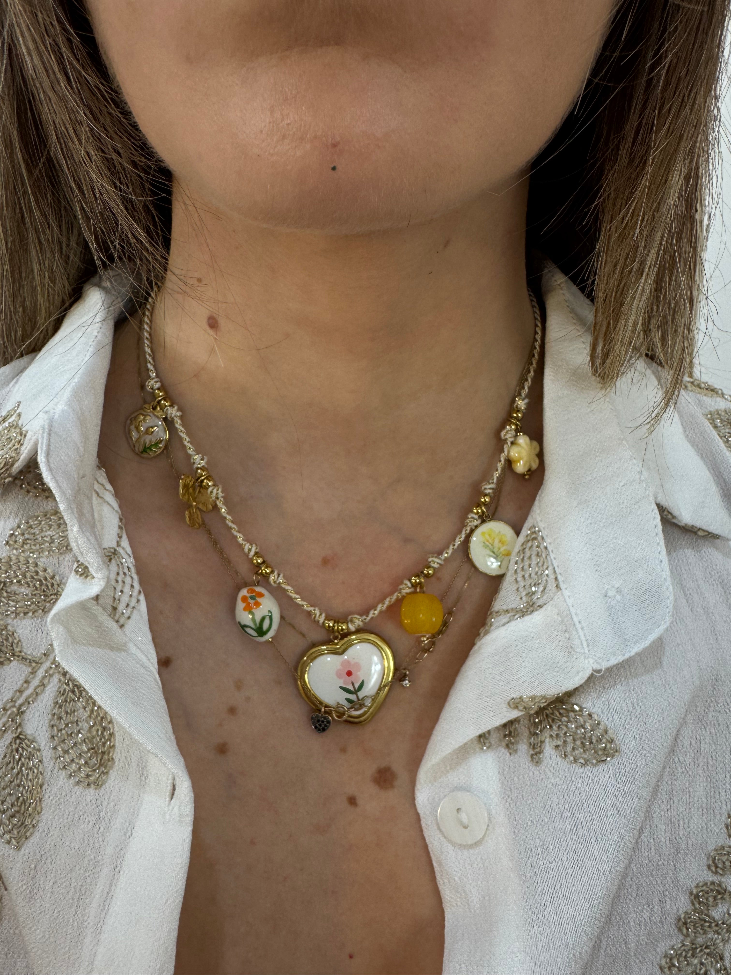 Collana Brigida cuore