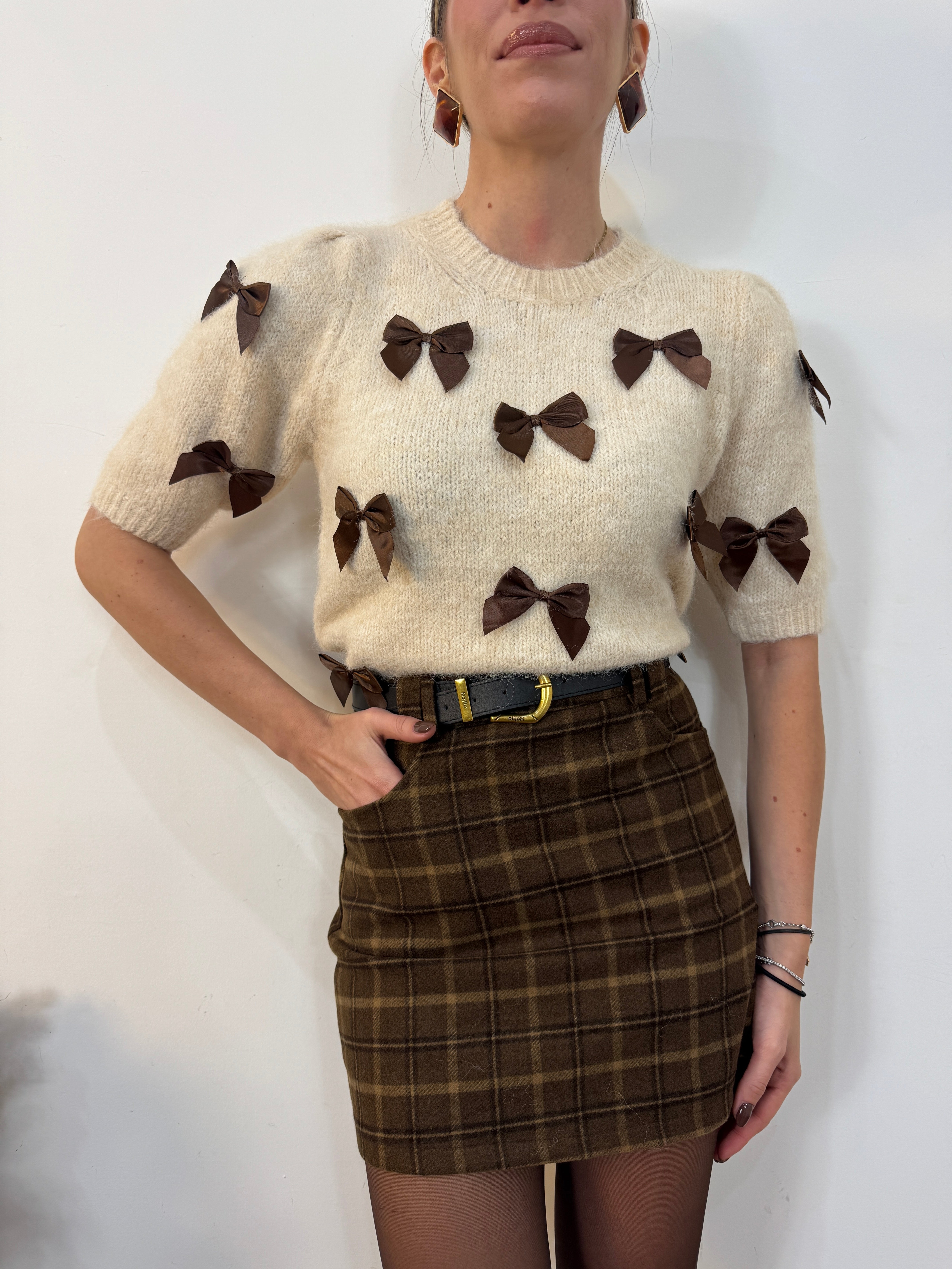 Minigonna scacchiera