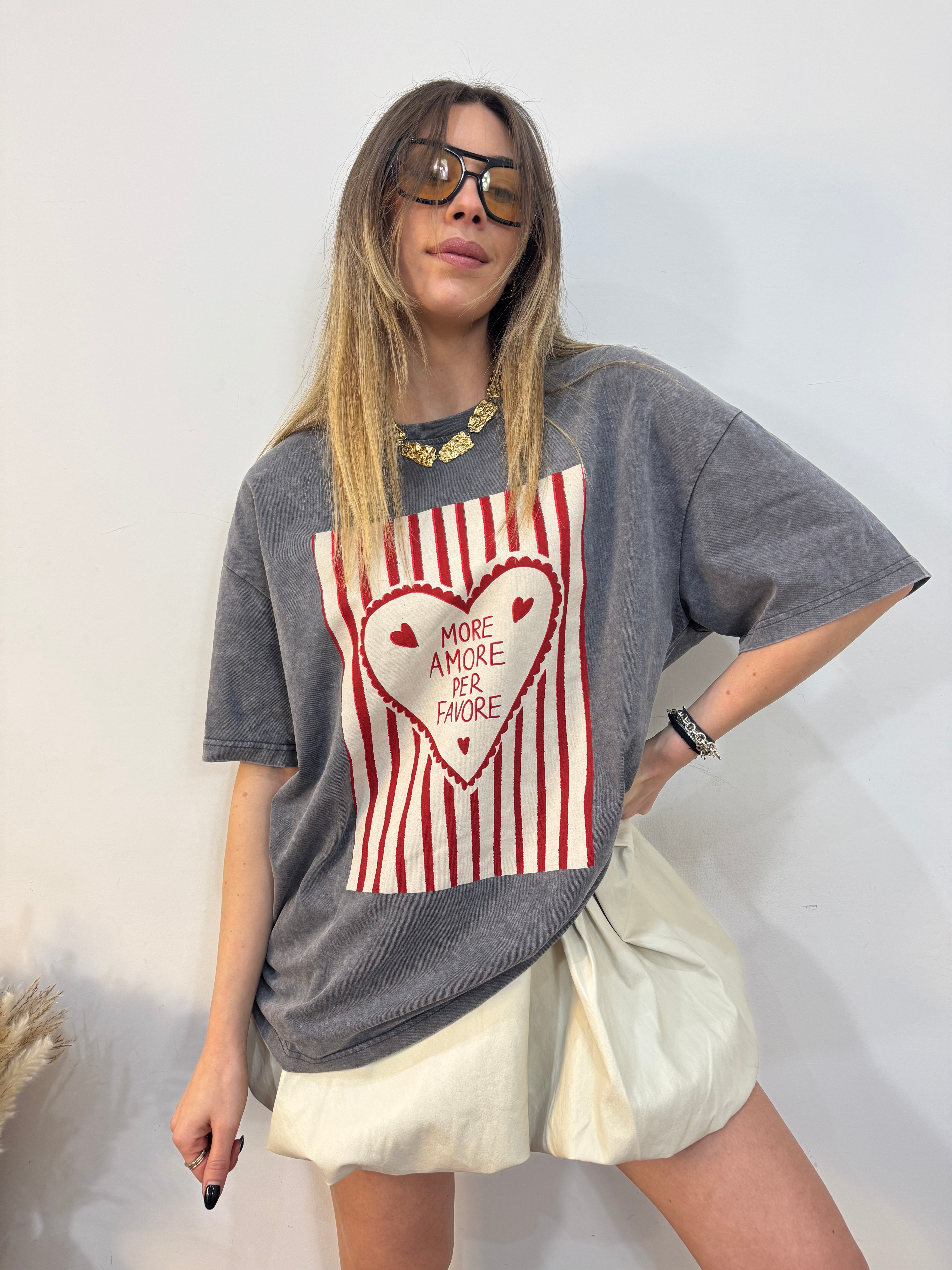 T shirt “more amore”