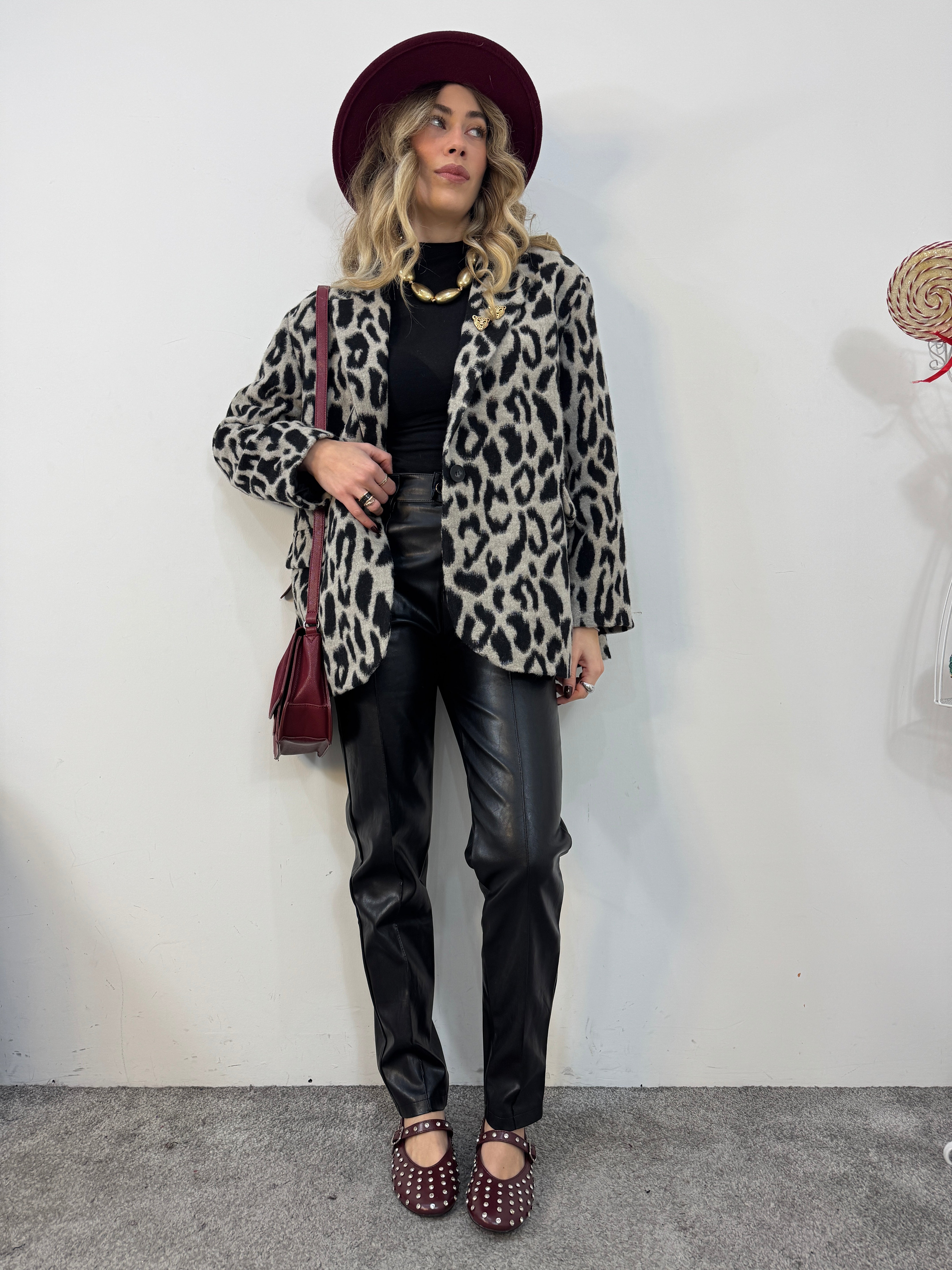 Giacca Leopard