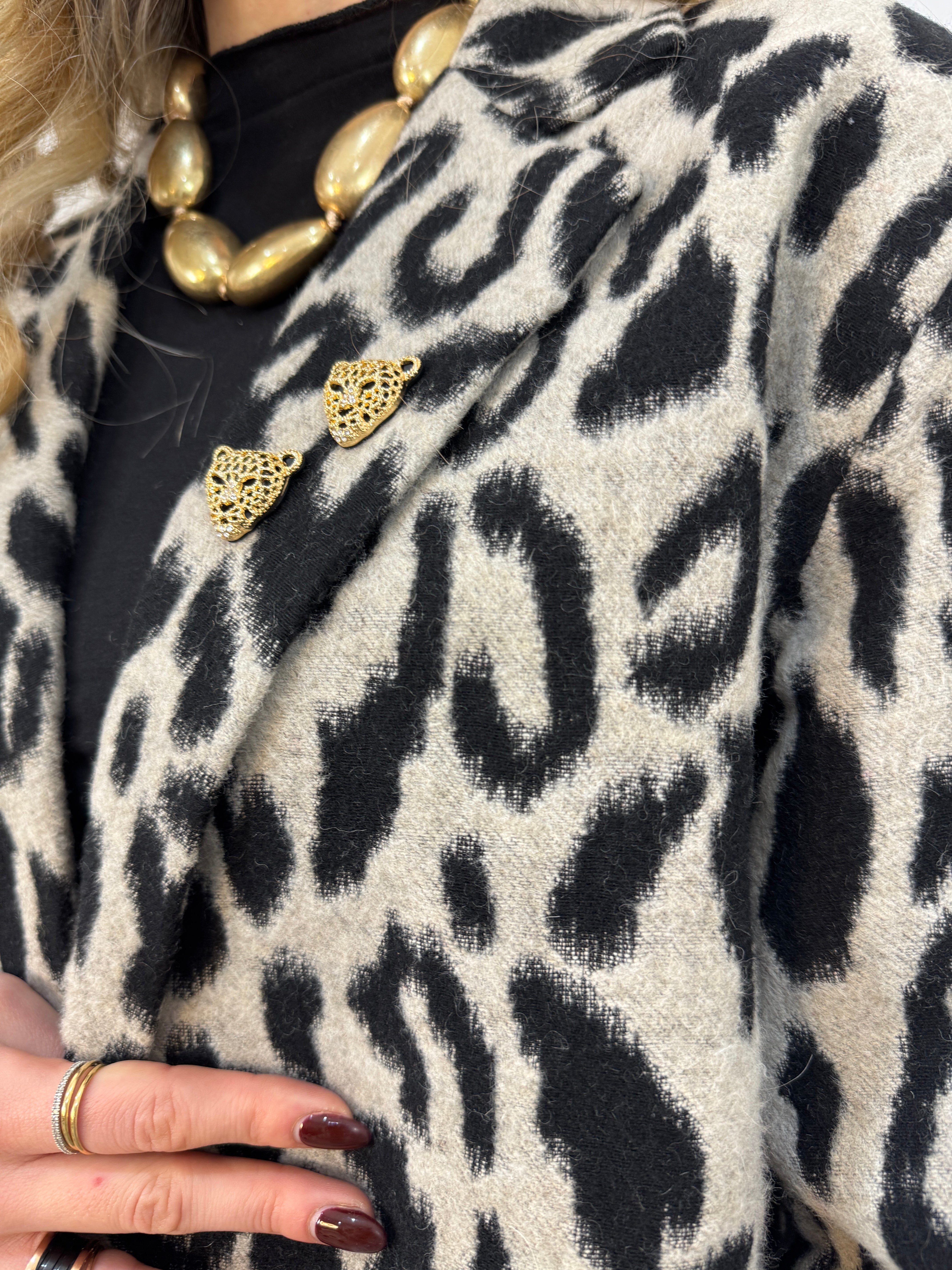 Giacca Leopard