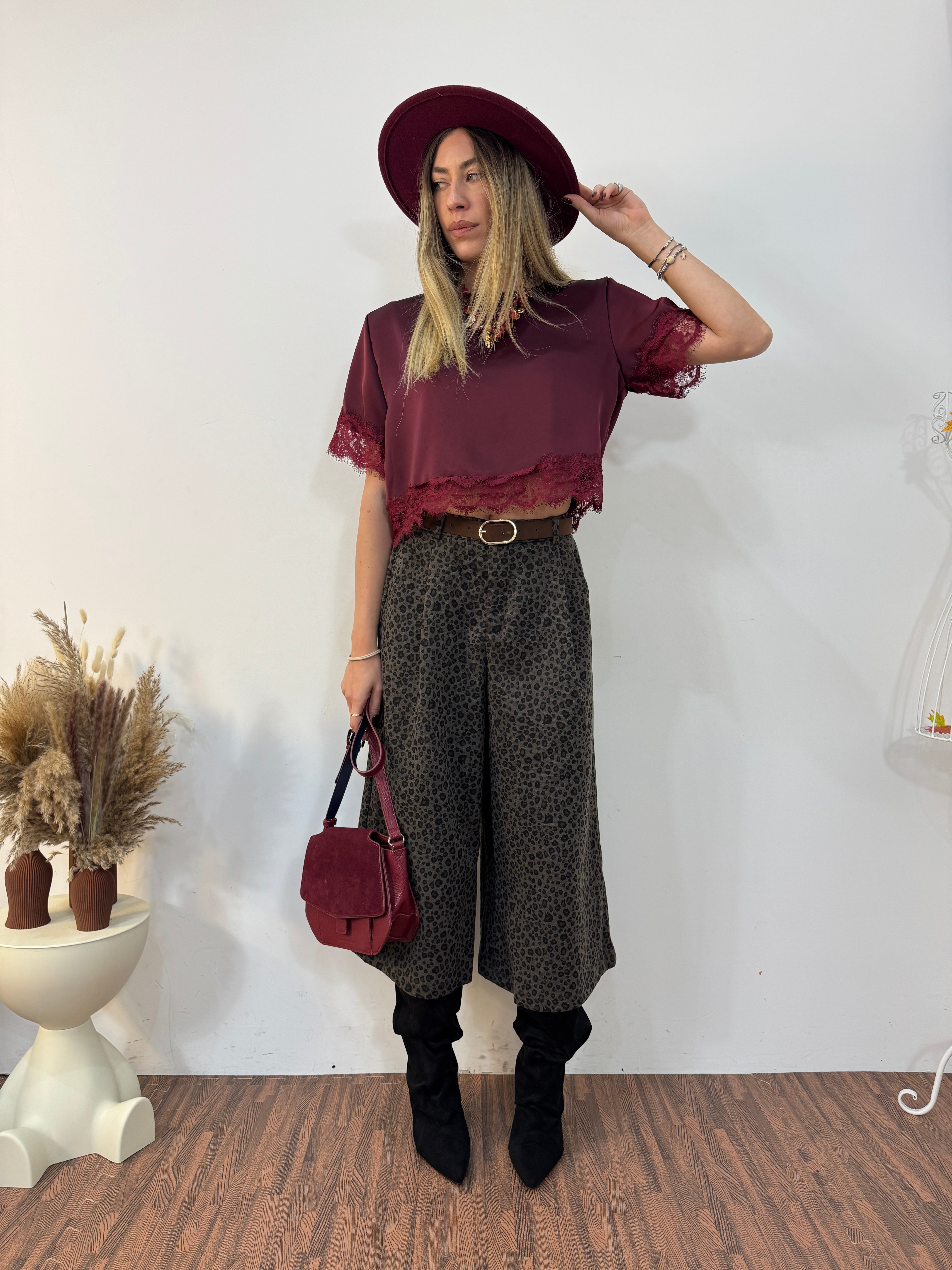 Bermuda gray animalier