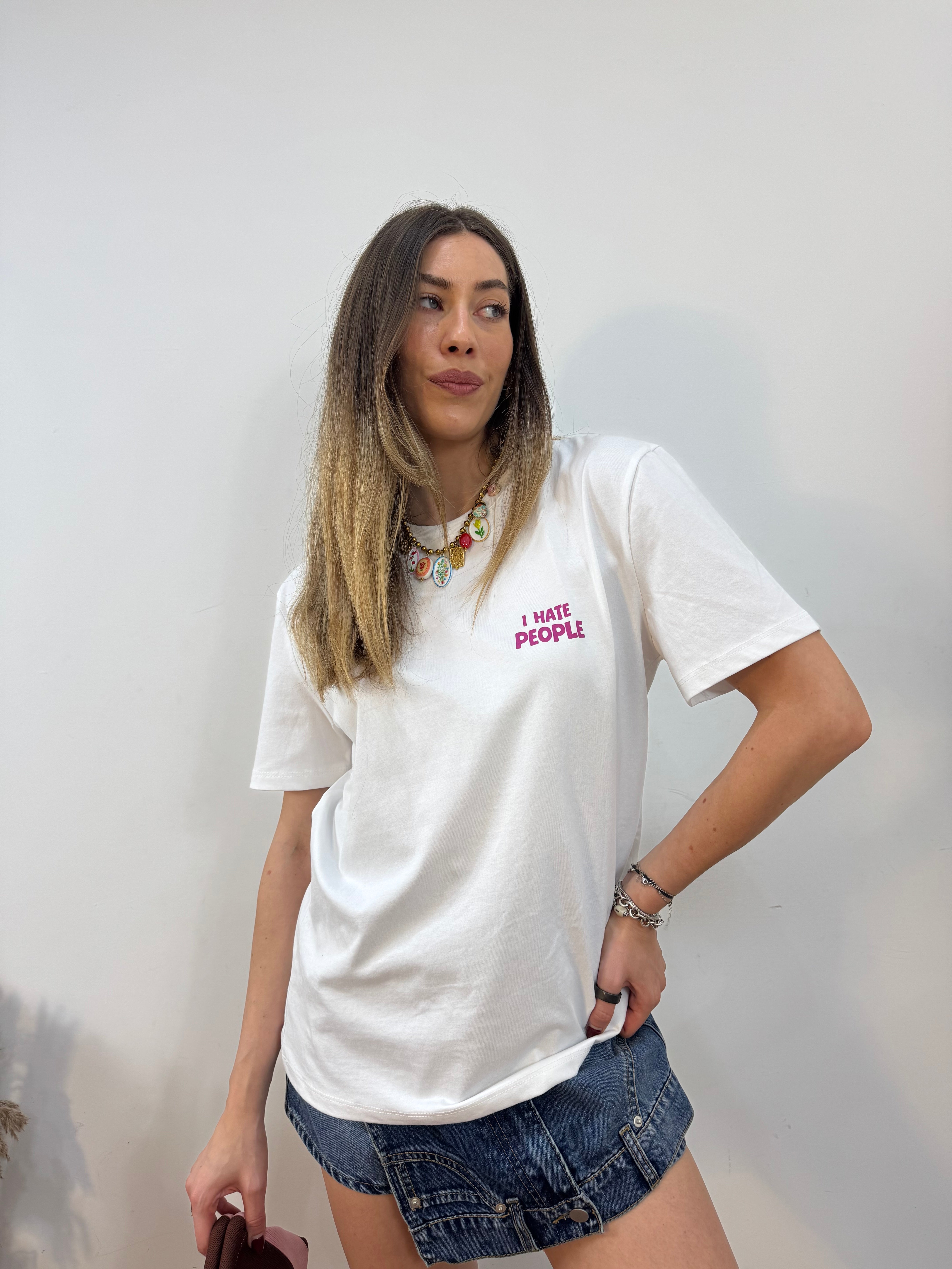 T- shirt I hate people