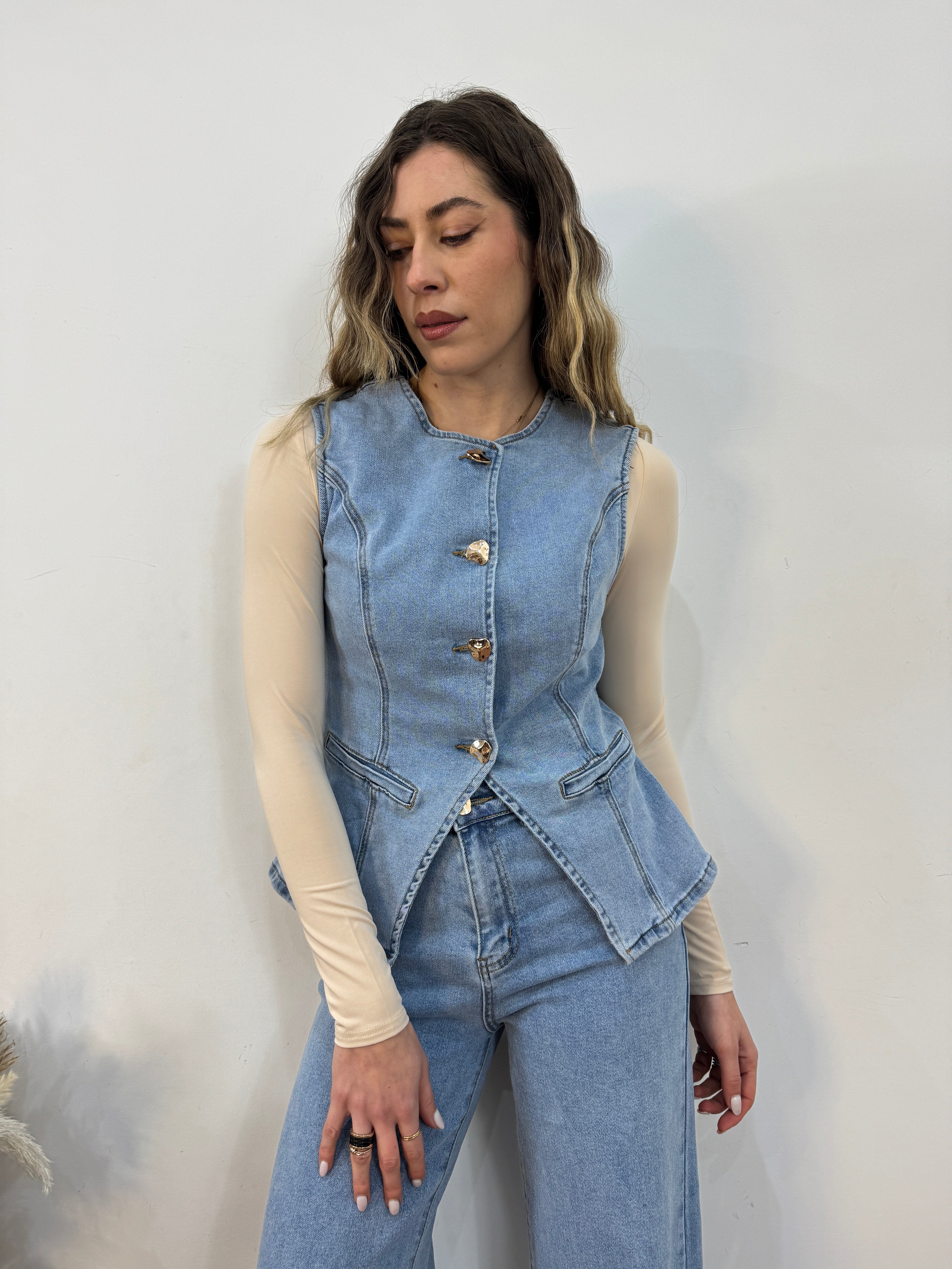 Coordinato denim luna
