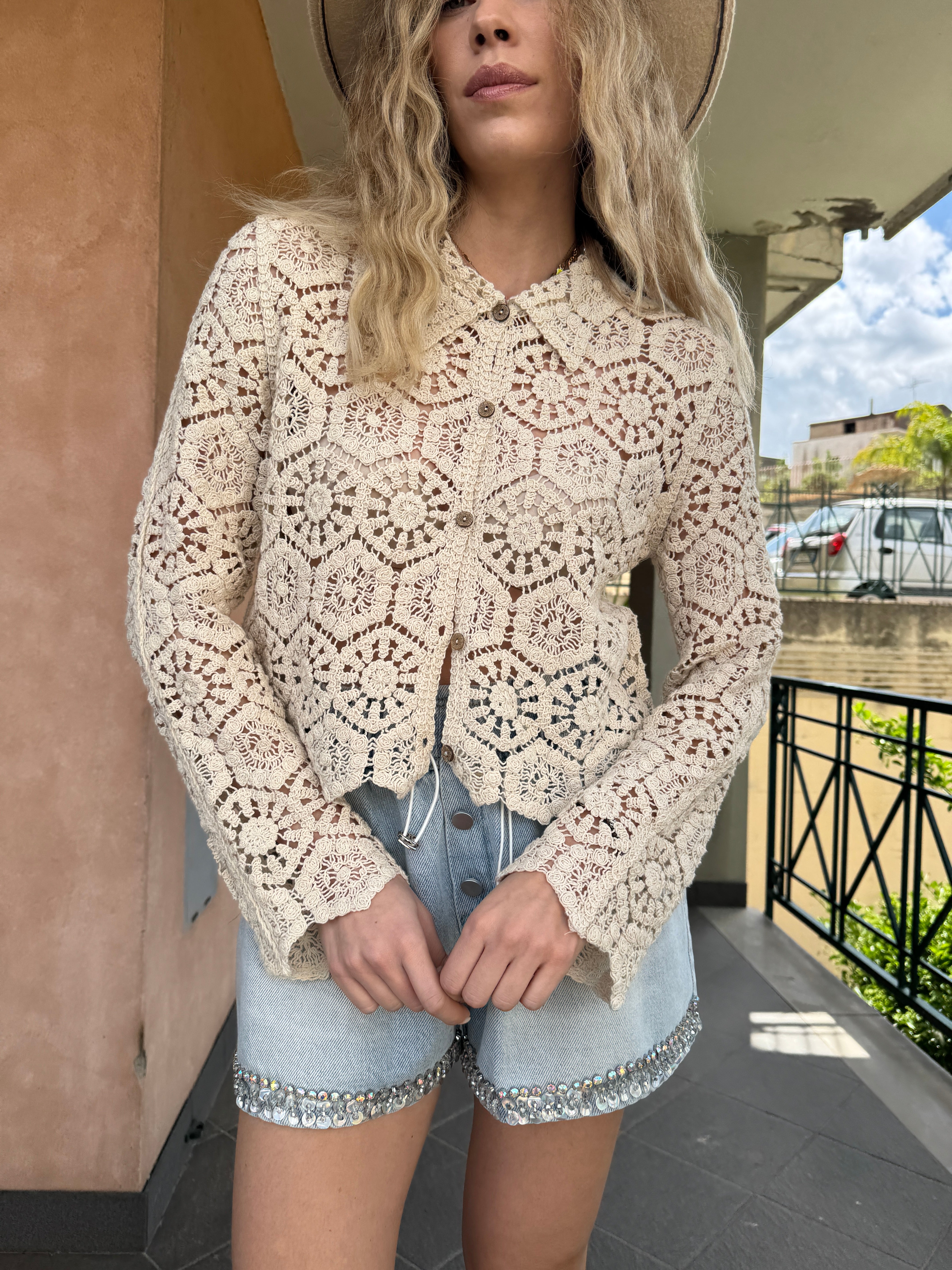 Cardigan morena
