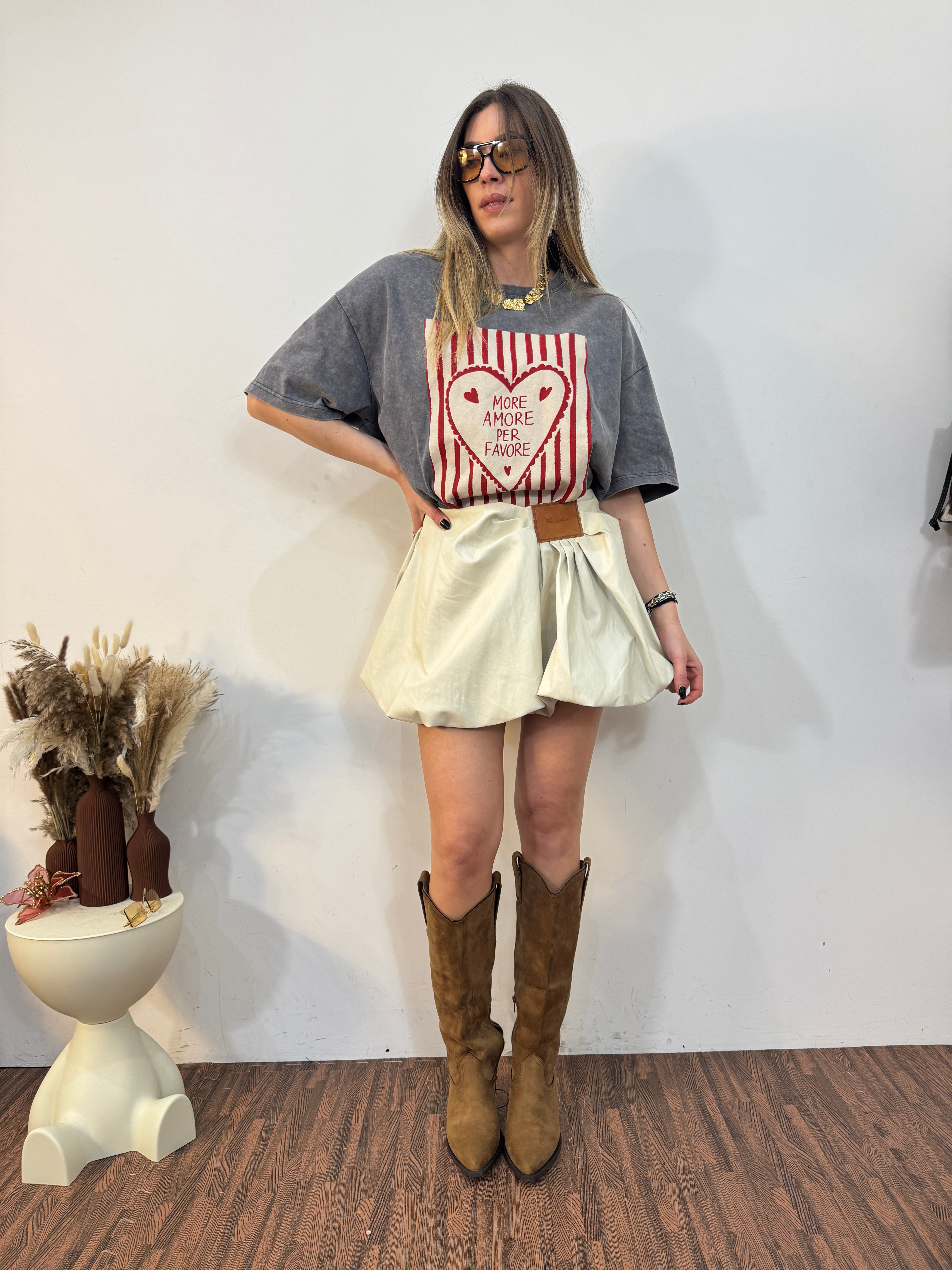 T shirt “more amore”