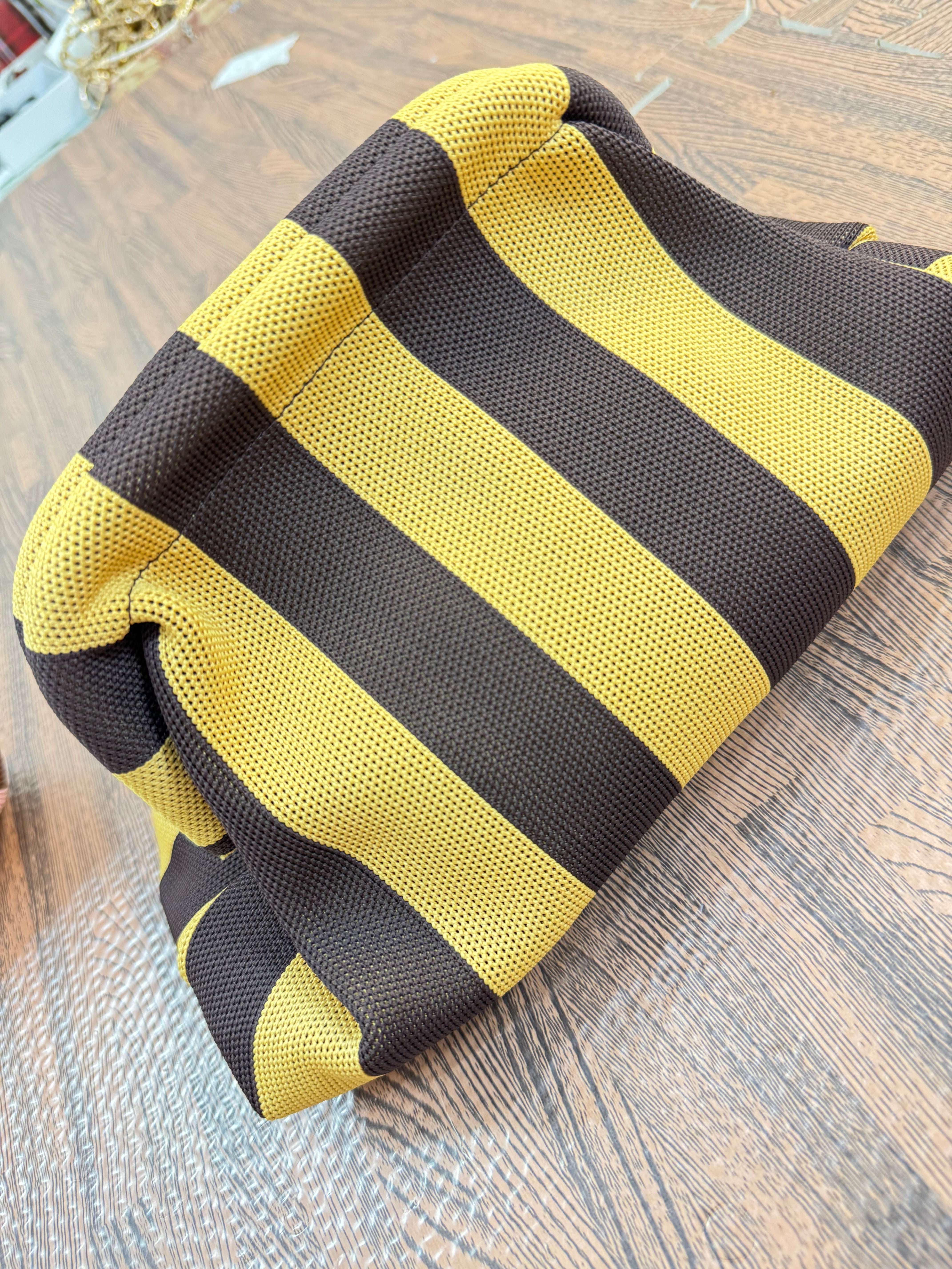 Borsa clutch bicolor