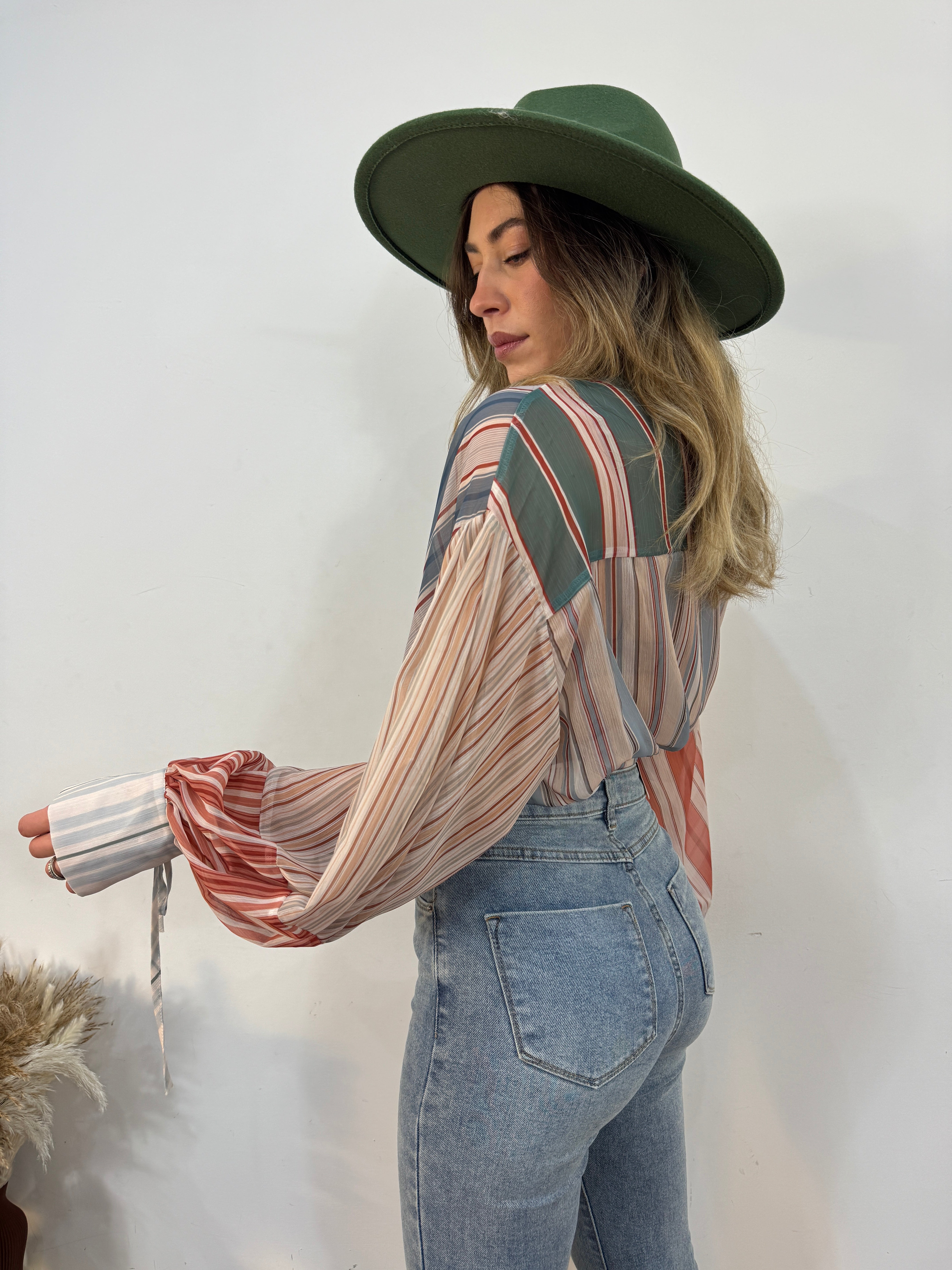 Camicia multirighe