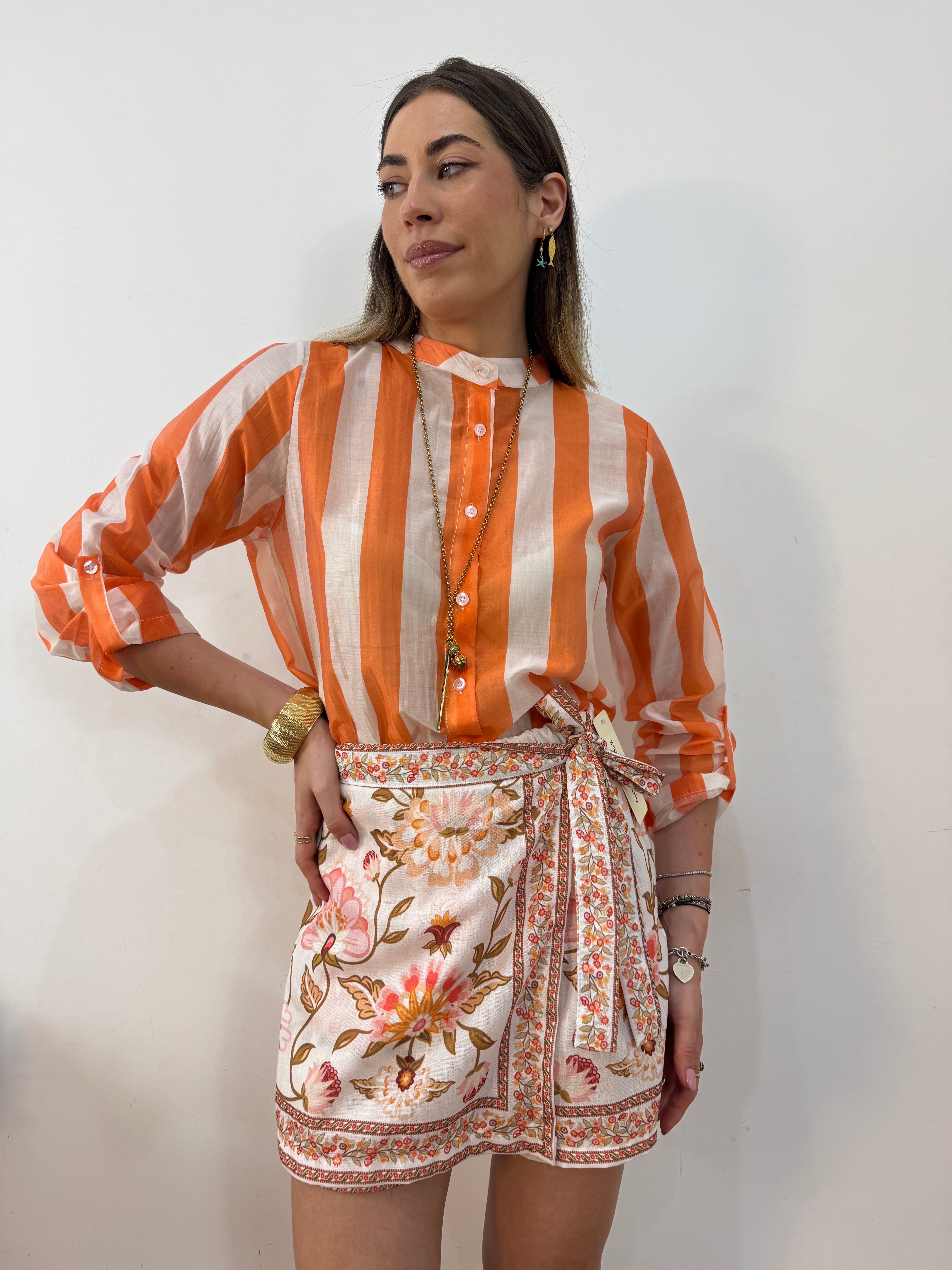 Camicia regular stripes