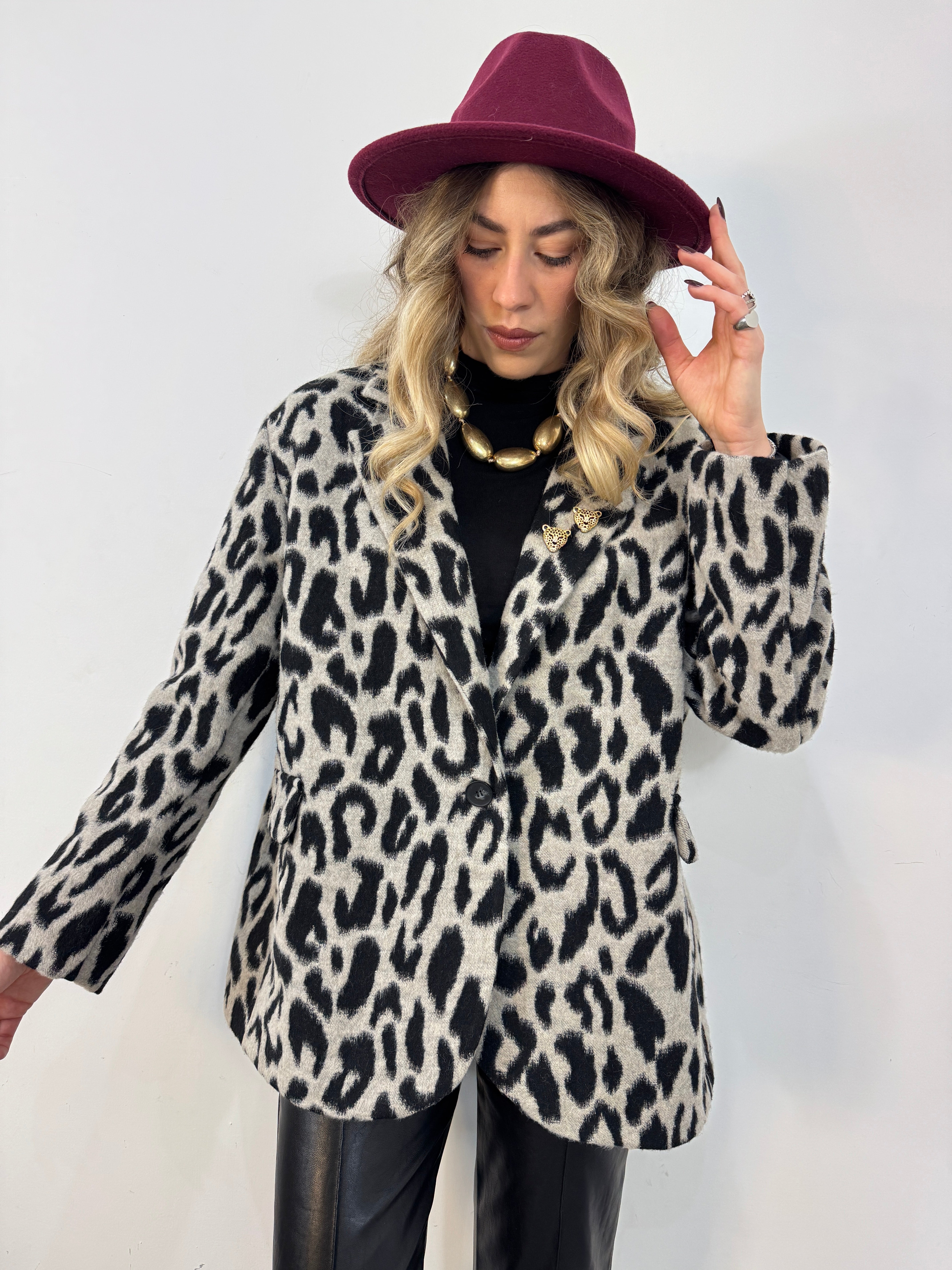 Giacca Leopard