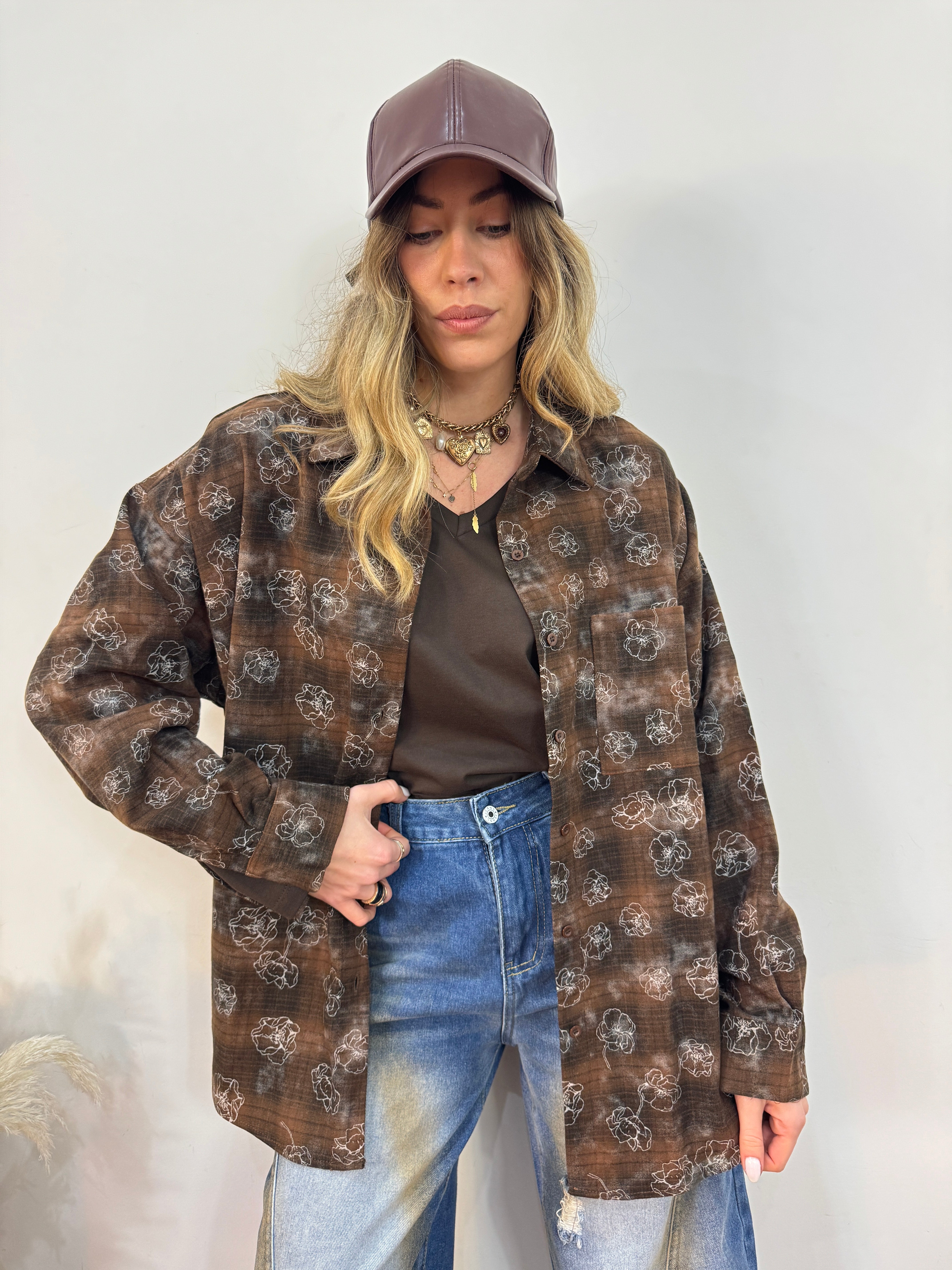 Camicia Mercury marrone