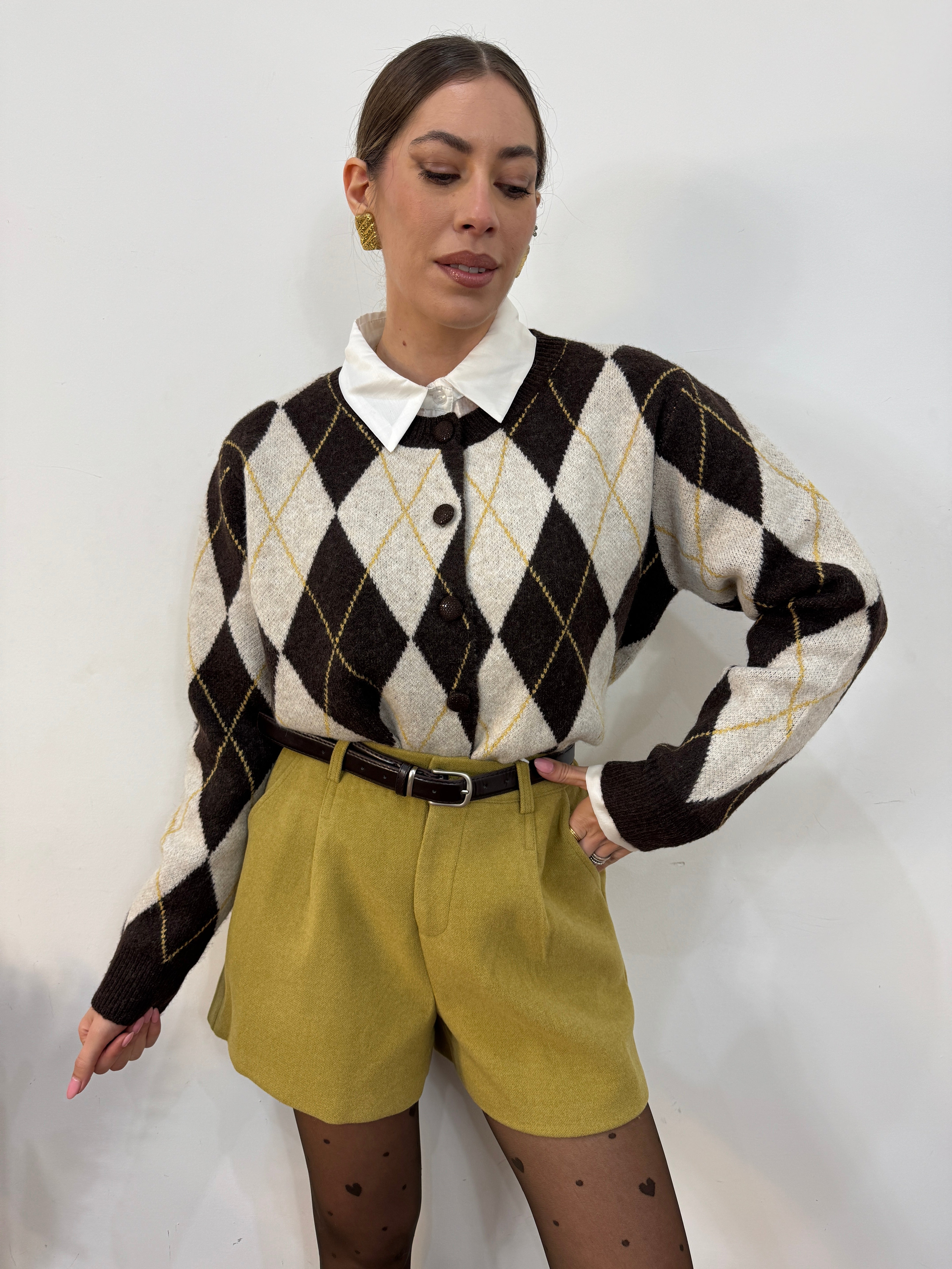 Cardigan Regina di scacchi