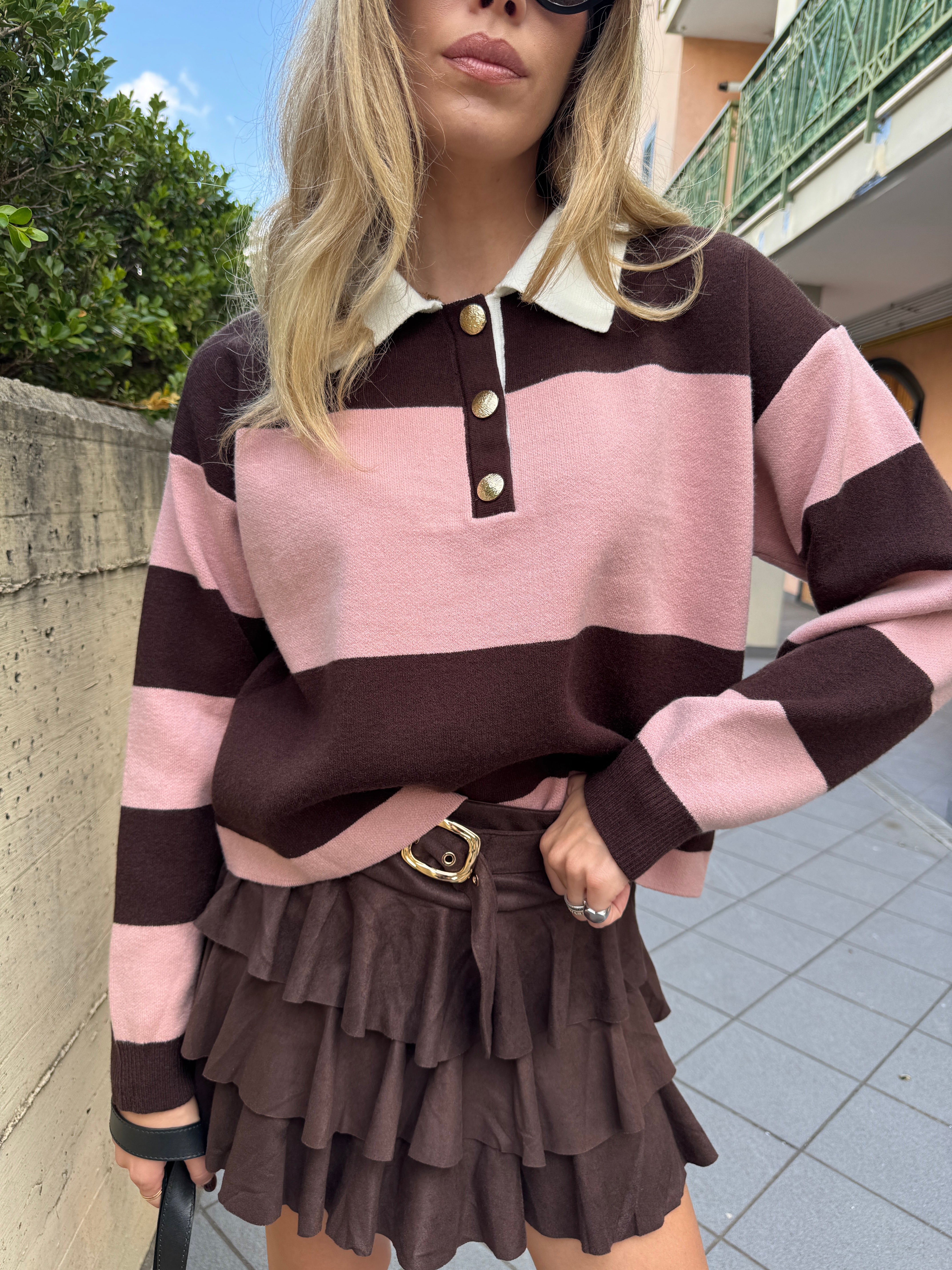 Maglia pink Harvard
