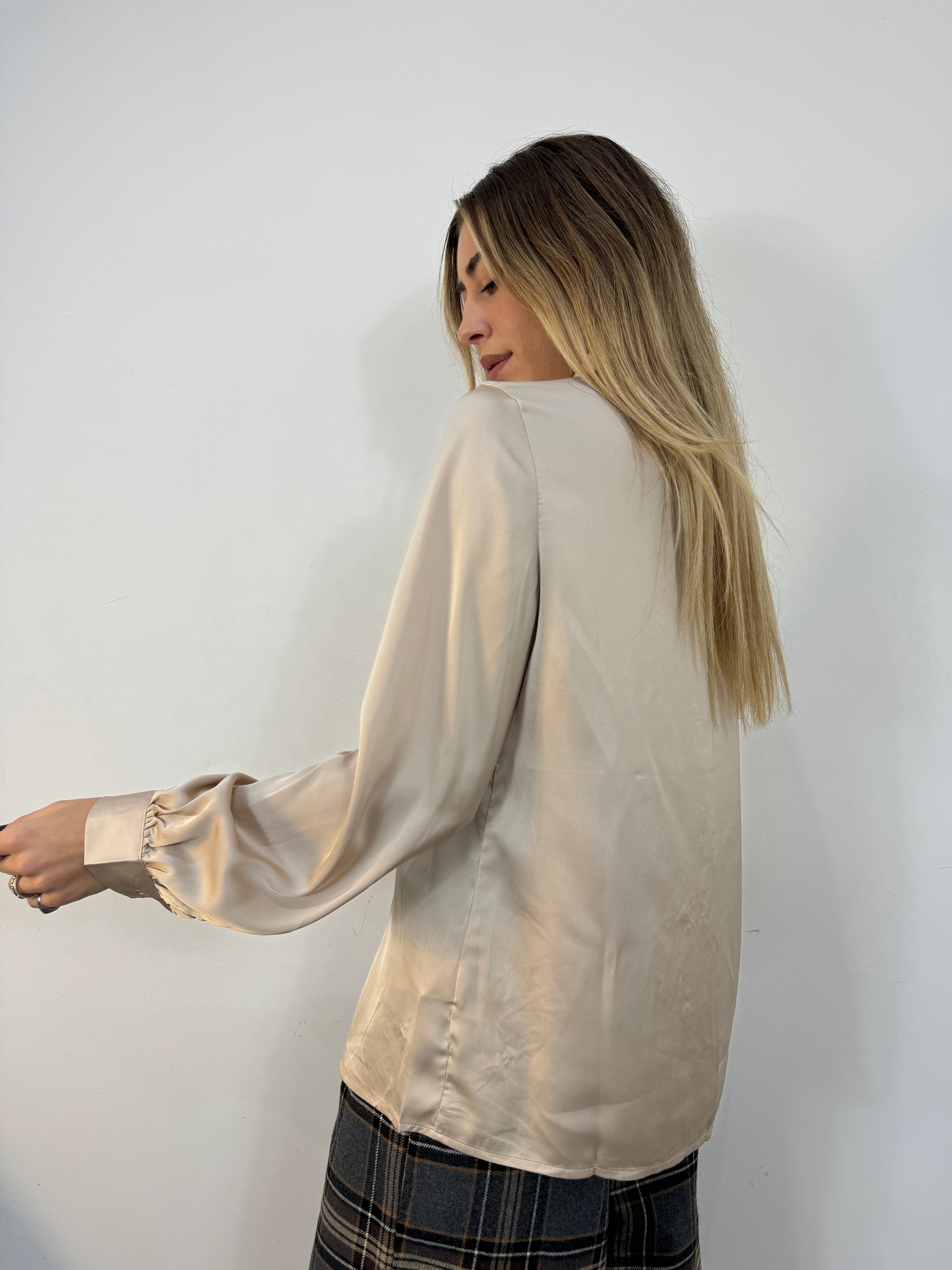 Camicia satin