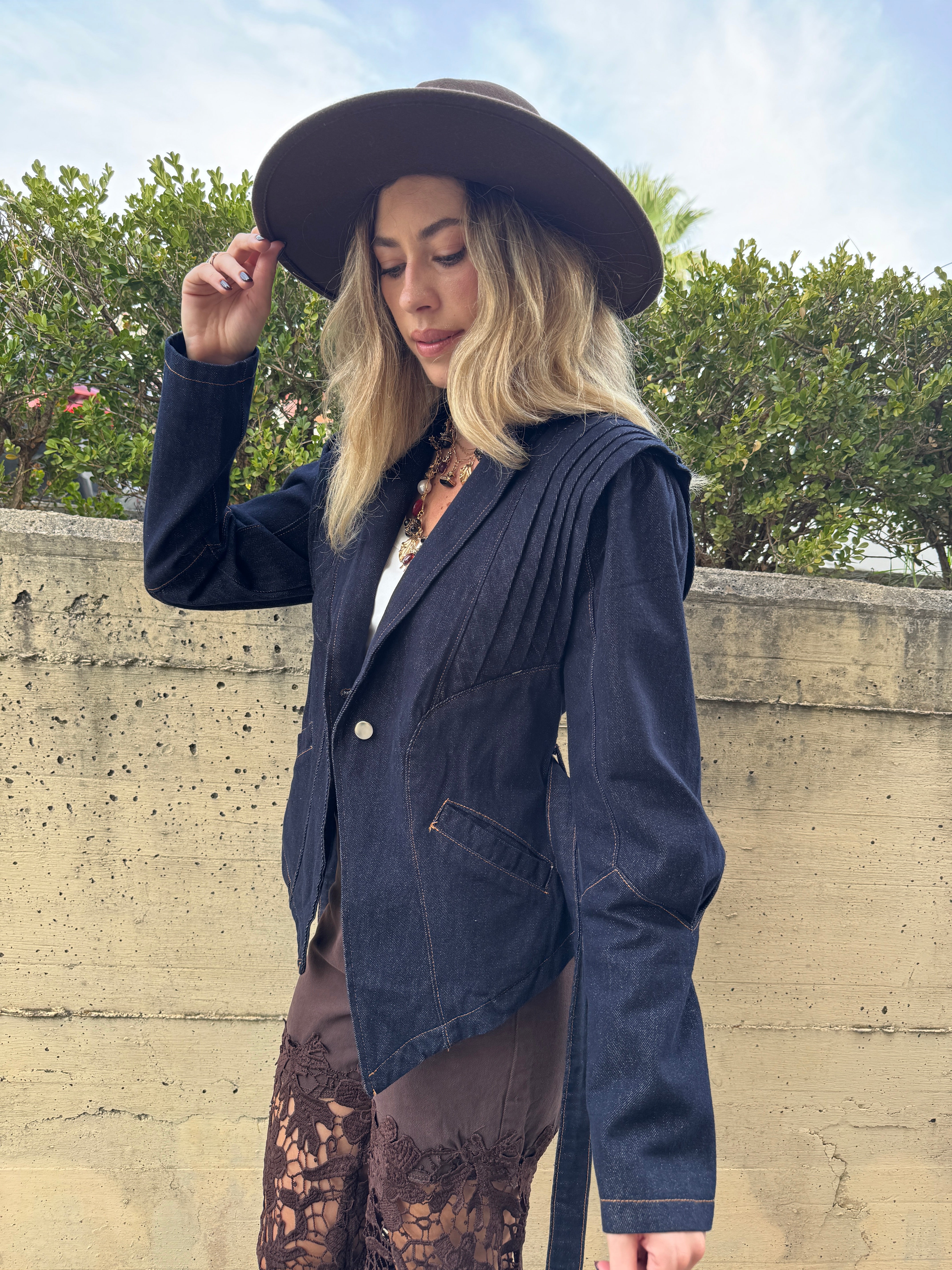 Giubbino denim space