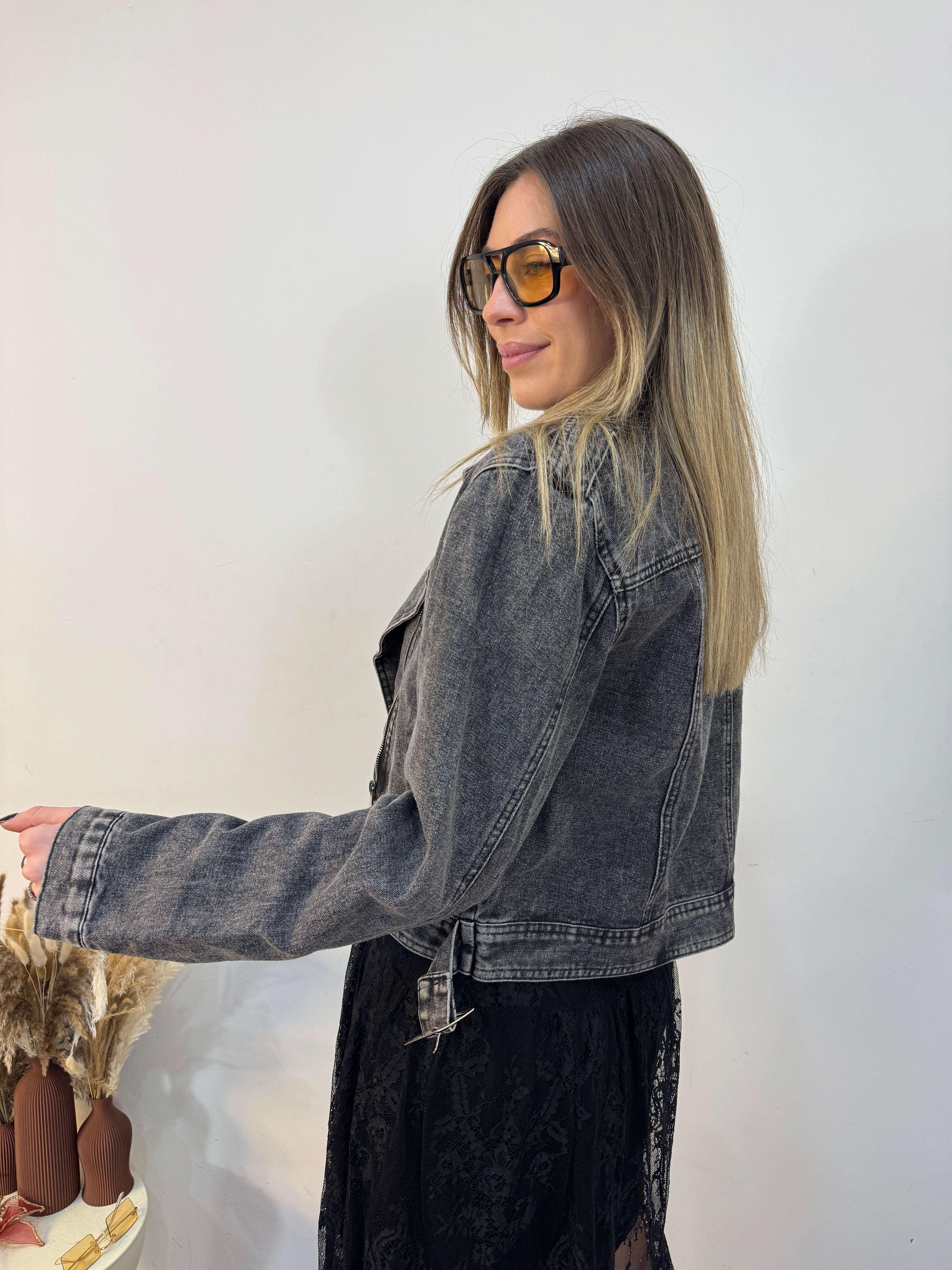 Chiodo denim