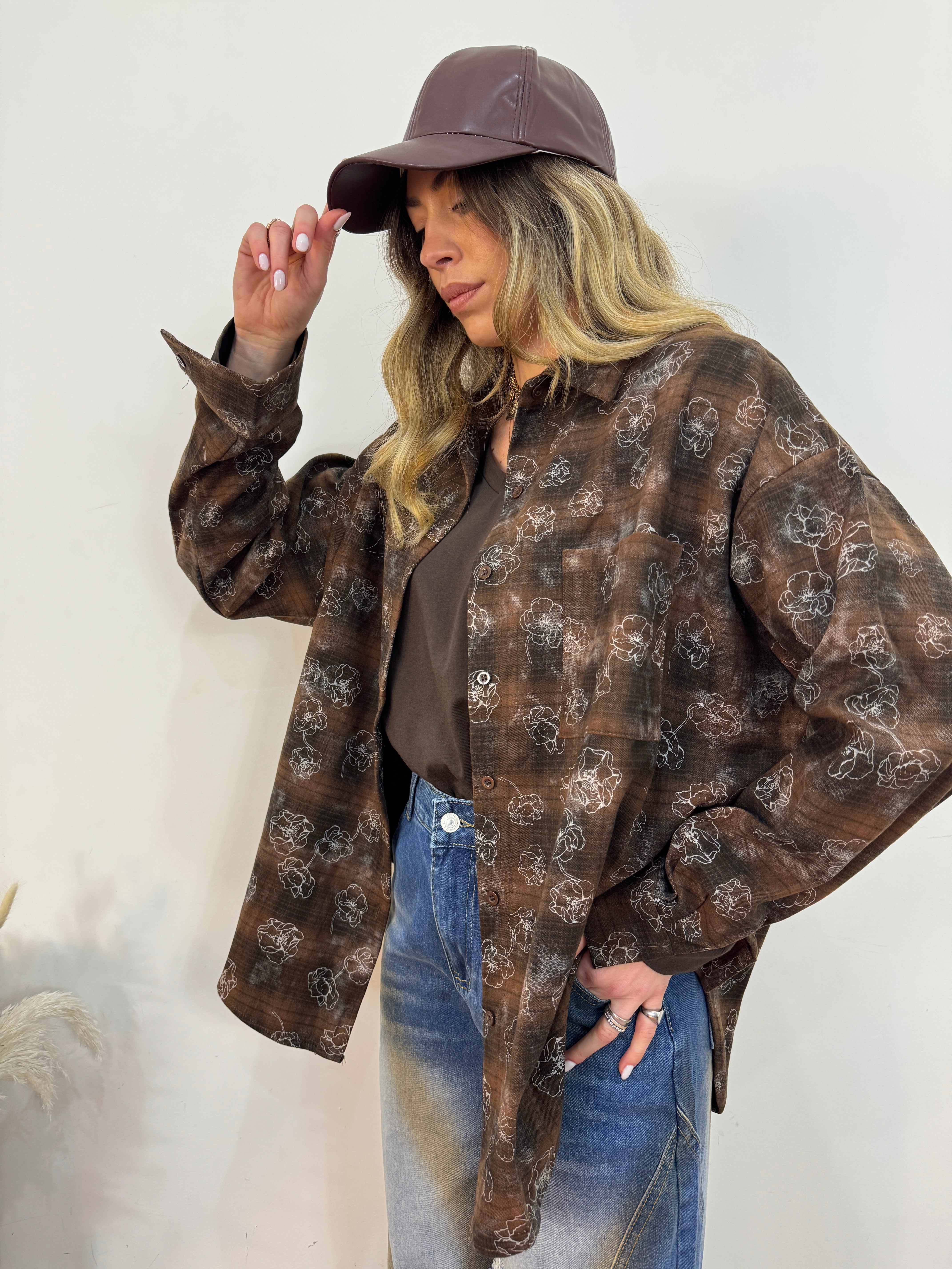 Camicia Mercury marrone