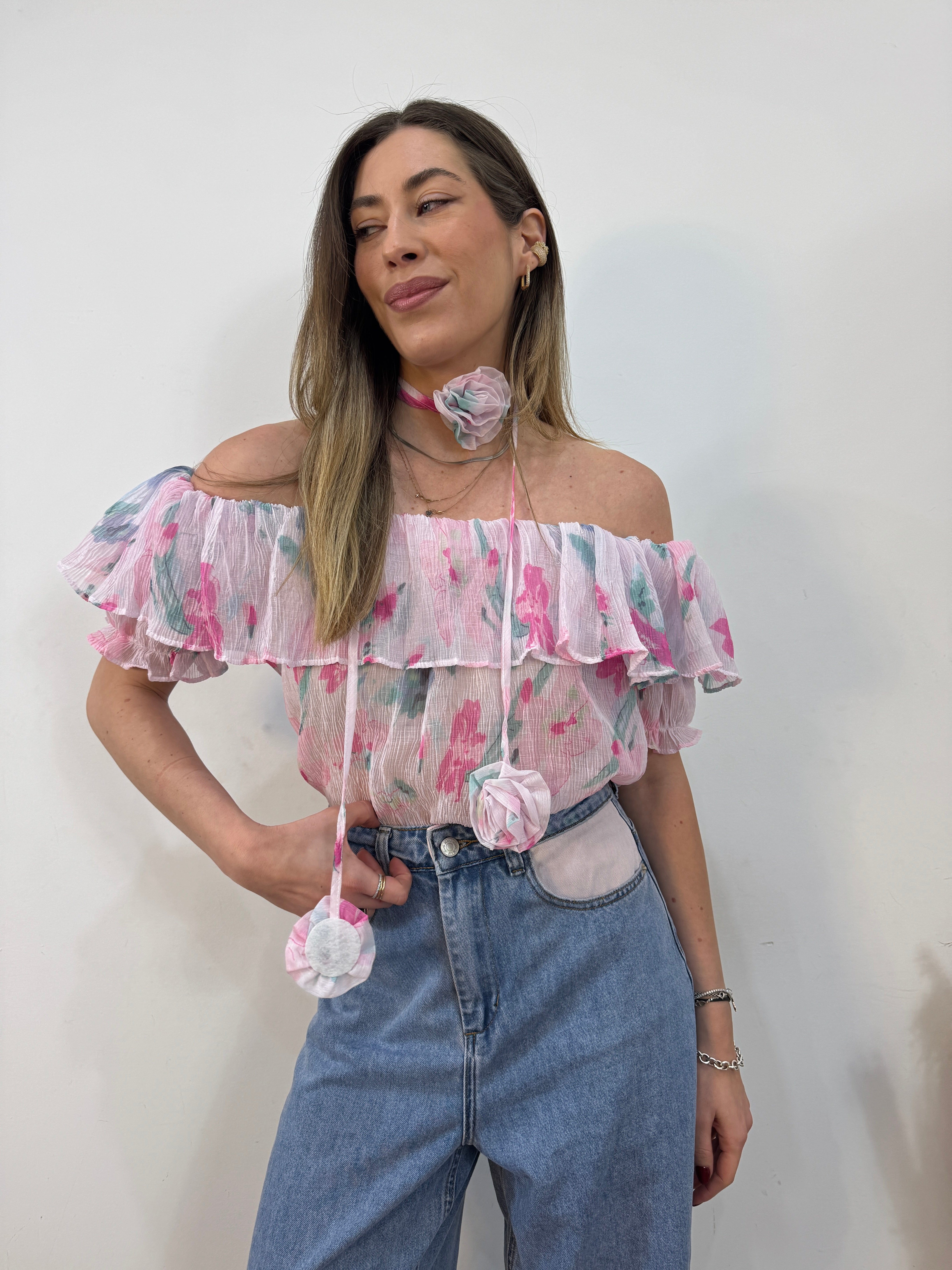 Camicia Flower
