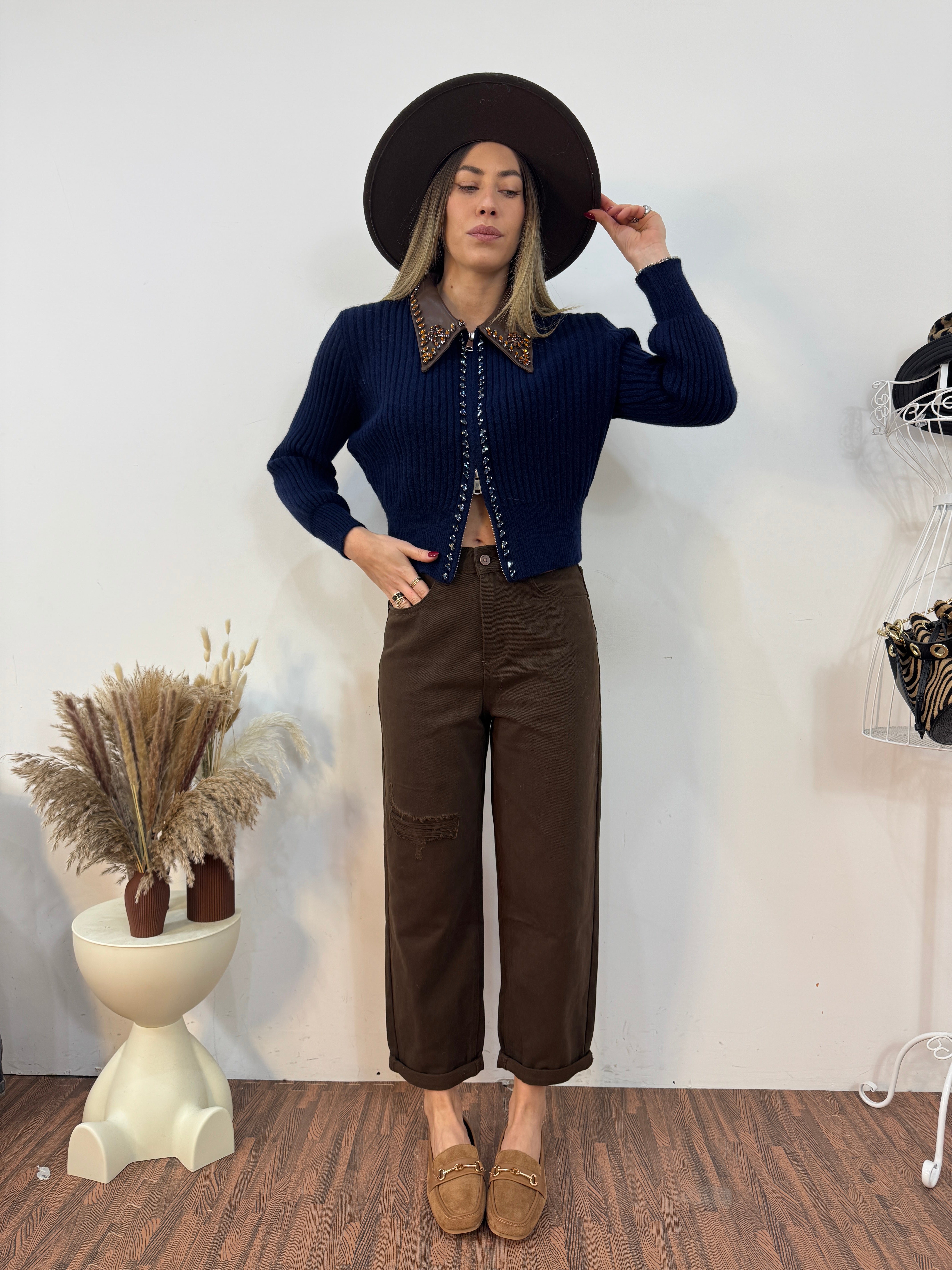 Cardigan nella notte