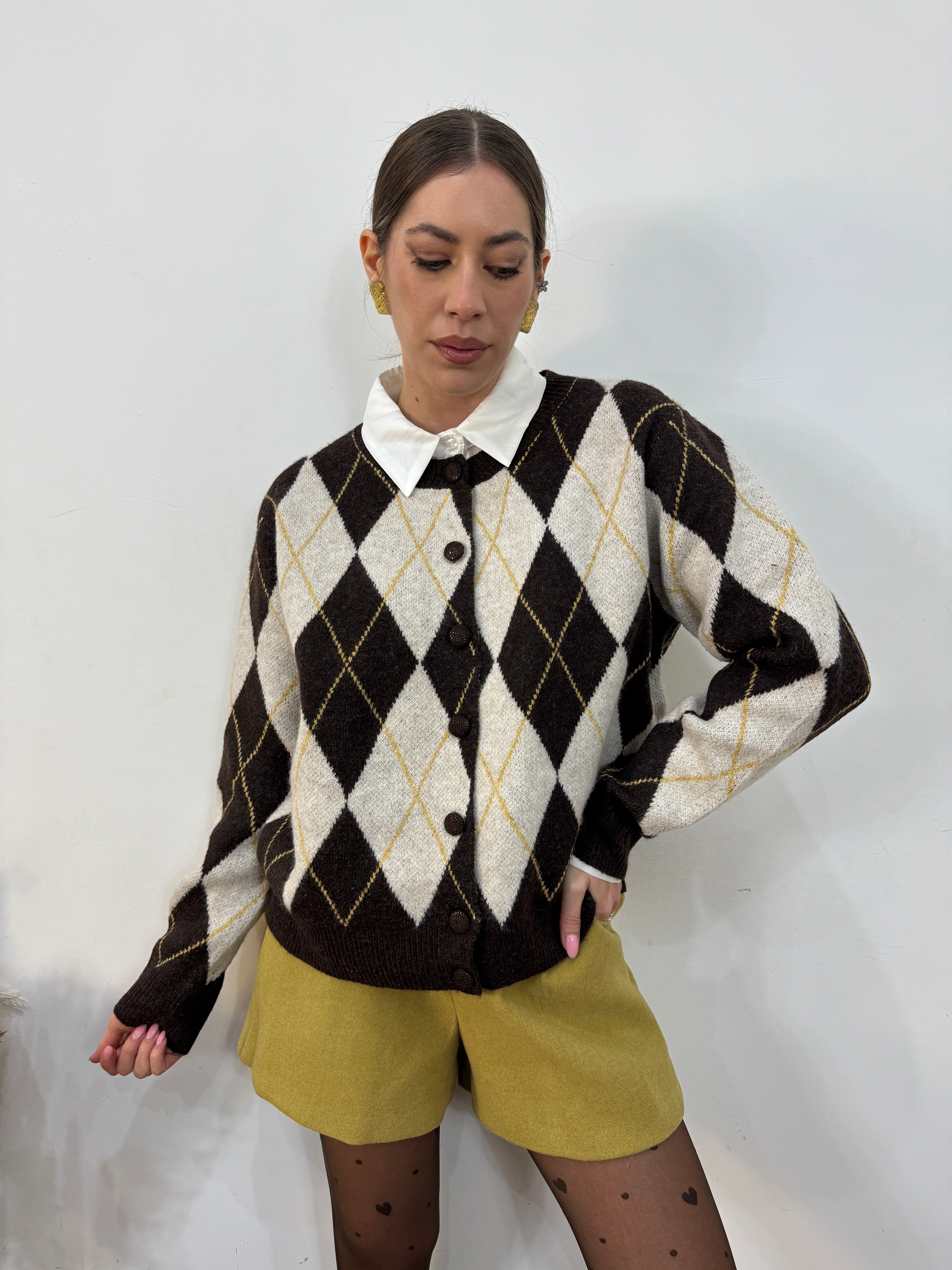 Cardigan Regina di scacchi