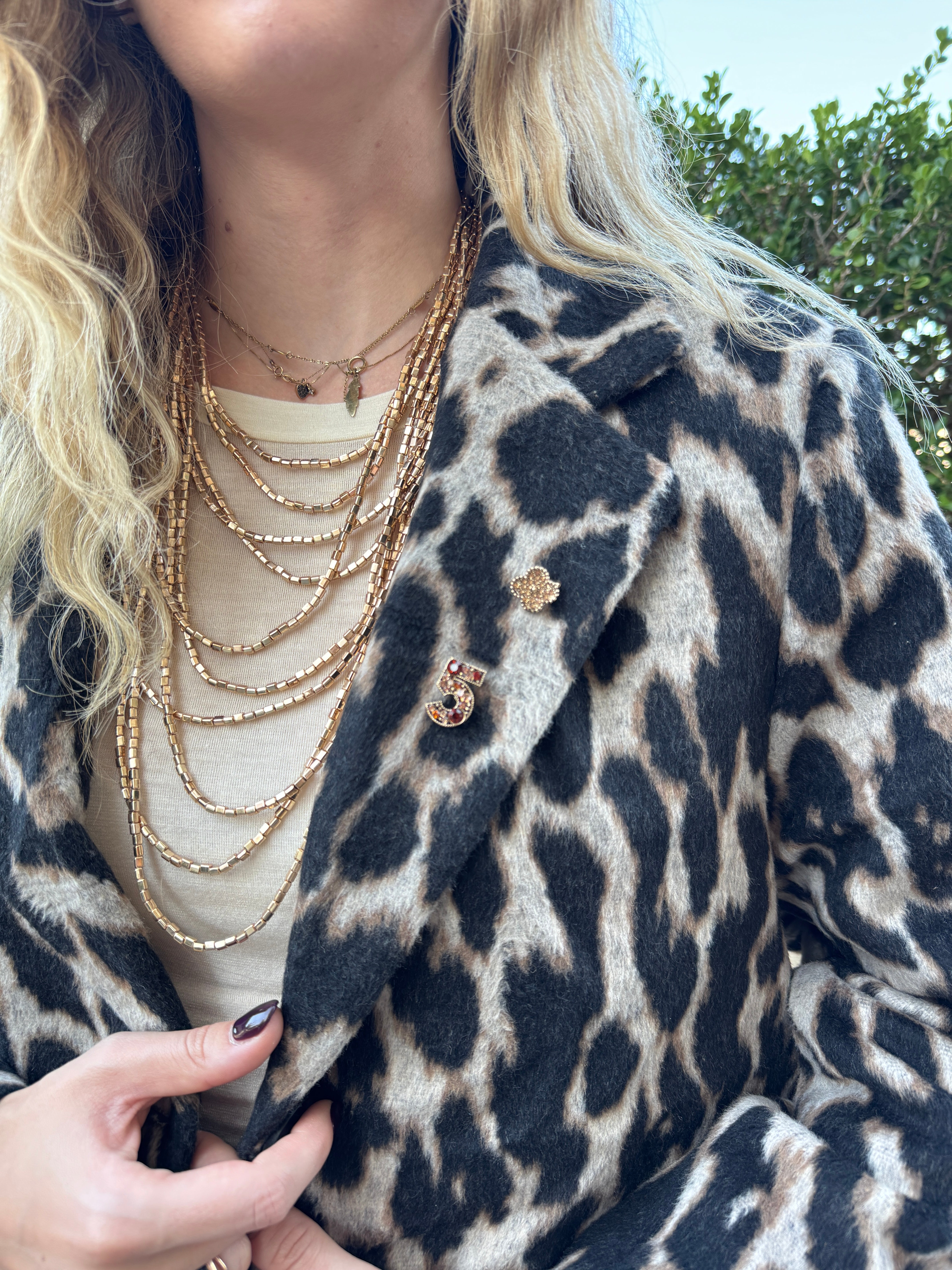 Giacca-cappotto tiger